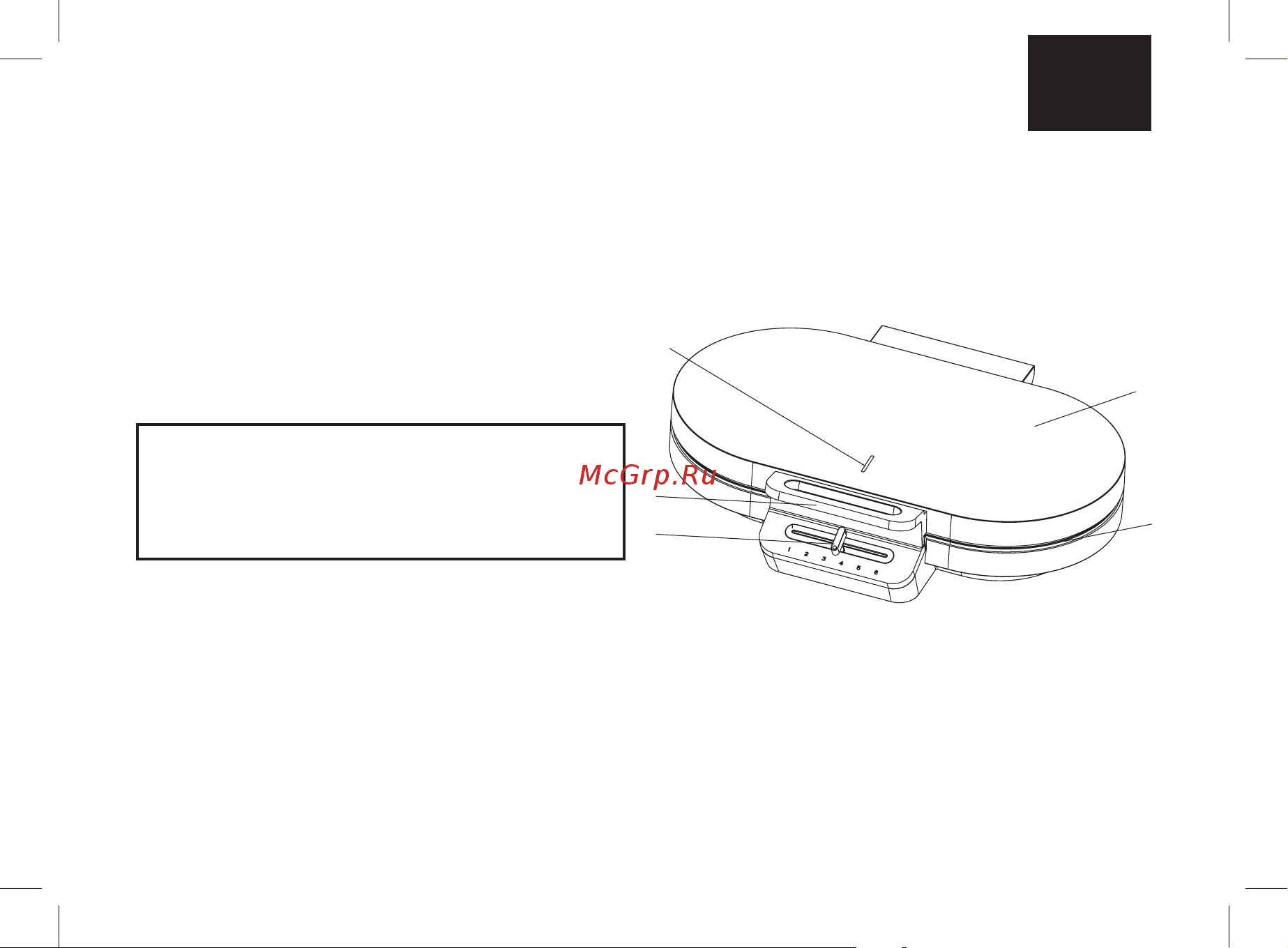 Brayer BR2302 [3/36] Waffle maker br2302