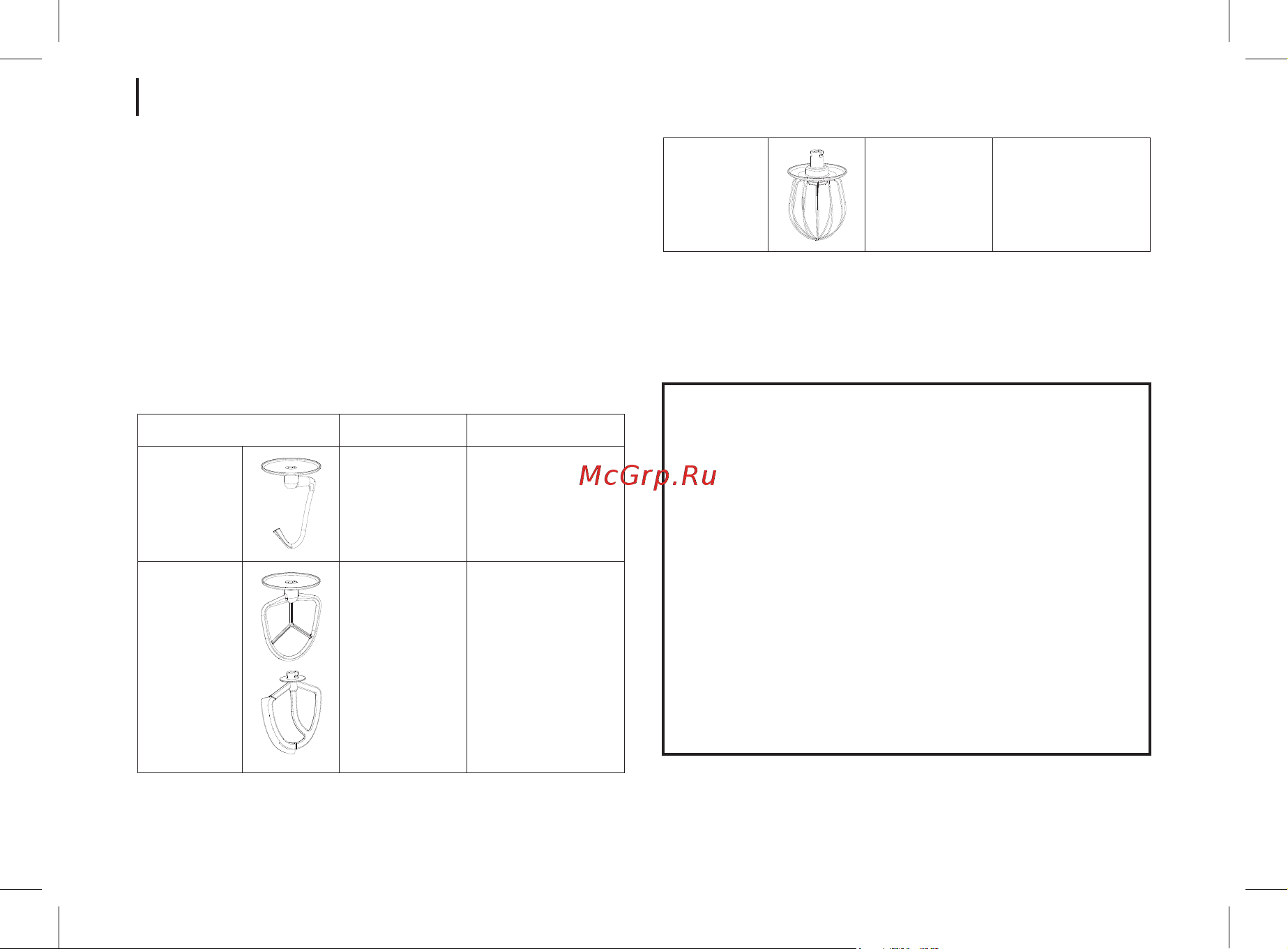 Brayer BR1501 [8/52] Attachments usage