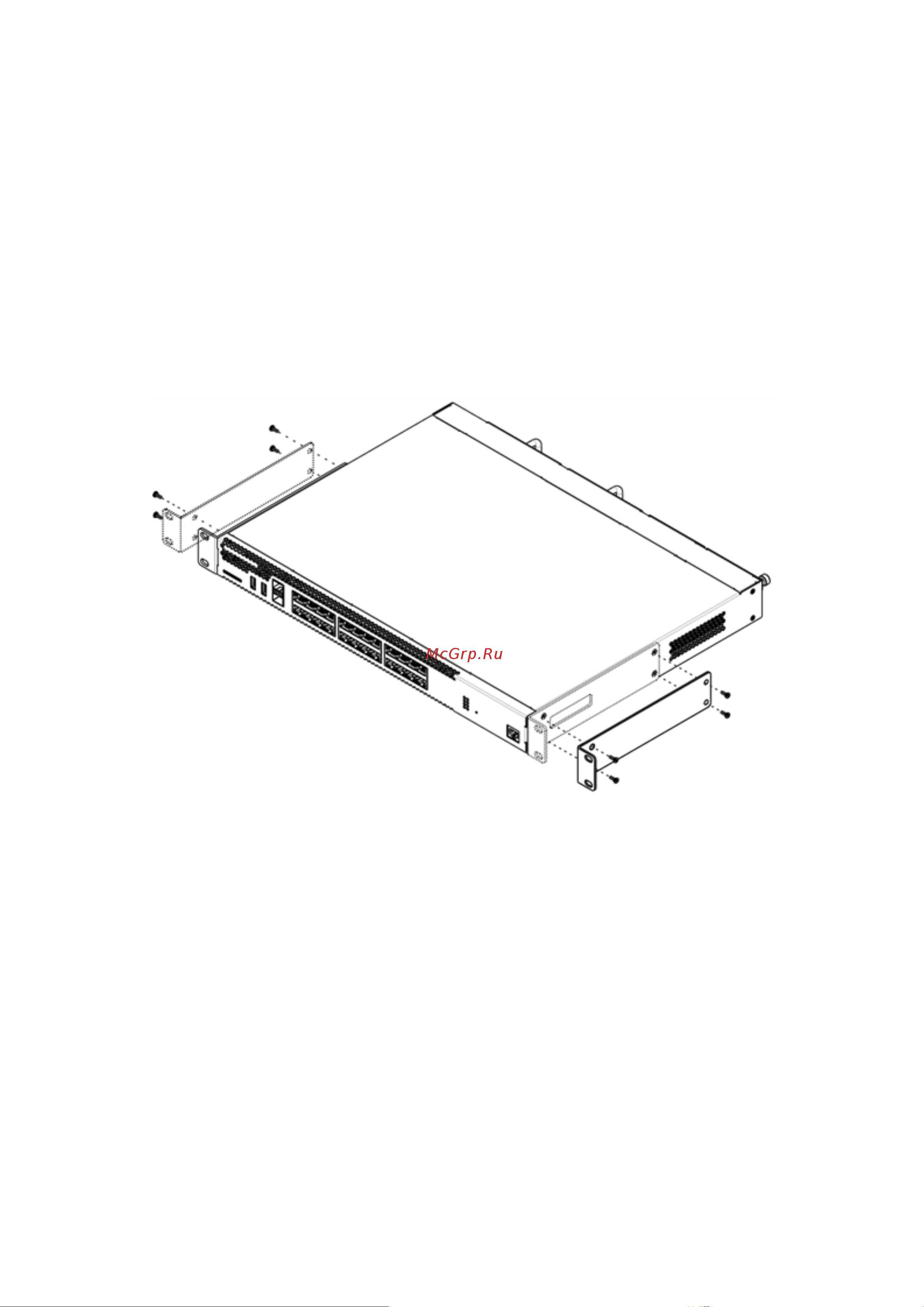 Eltex ESR-3100 [69/600] Крепление кронштейнов