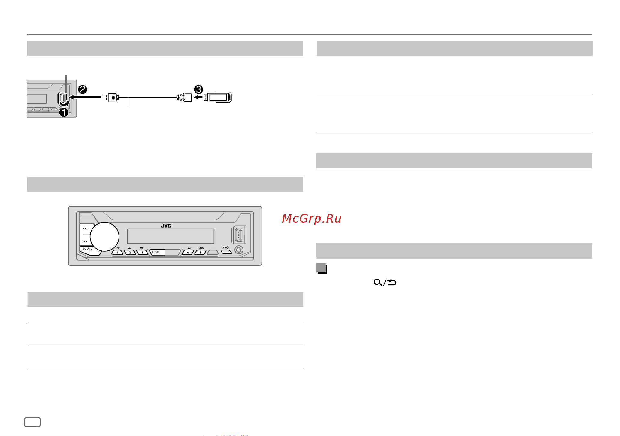 JVC KD-X176 [12/80] Von einem ordner oder einer liste 1