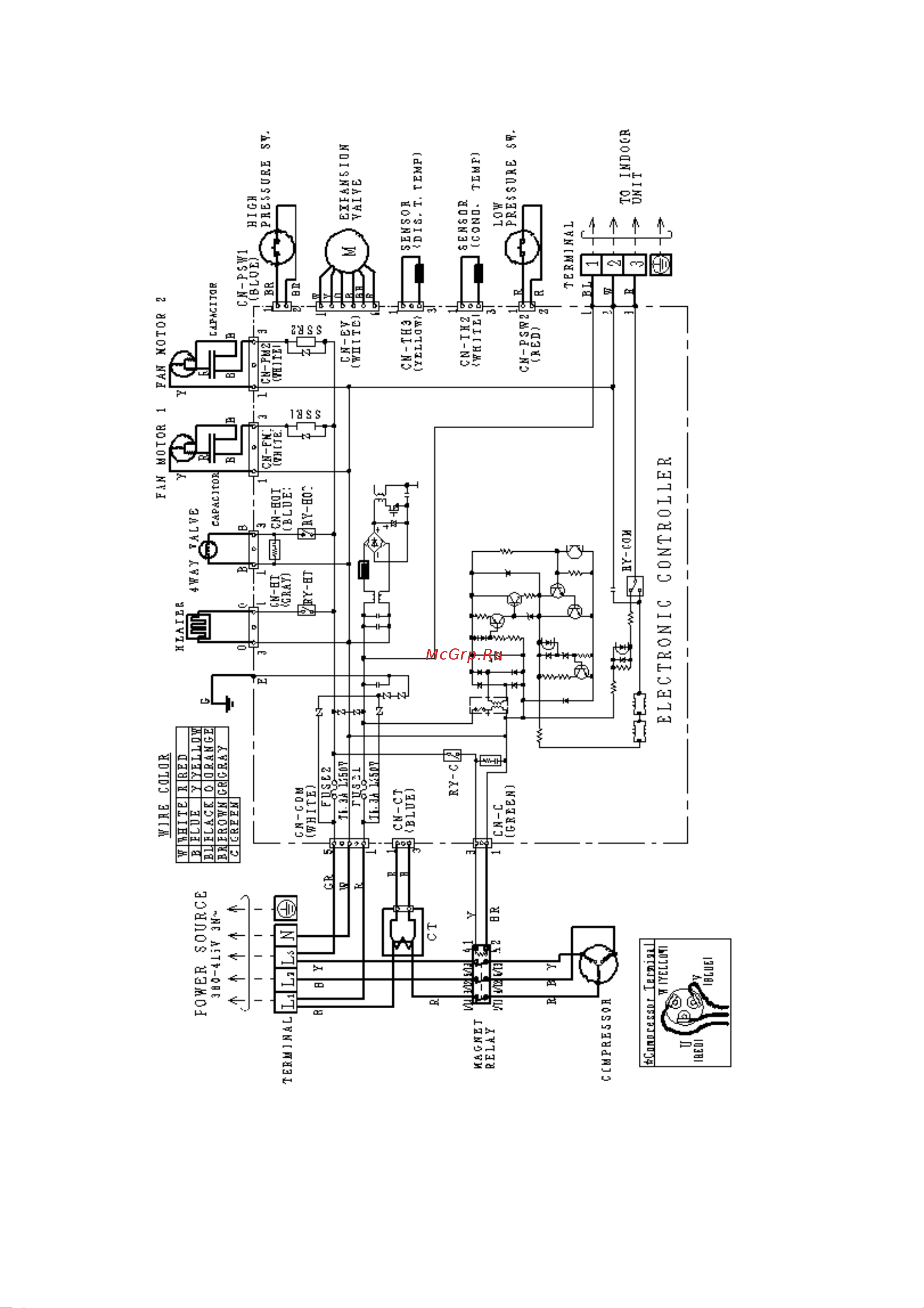 Panasonic CS-F50DTE5 / CU-B50DBE8 Сервис мануал онлайн [30/150] 626726