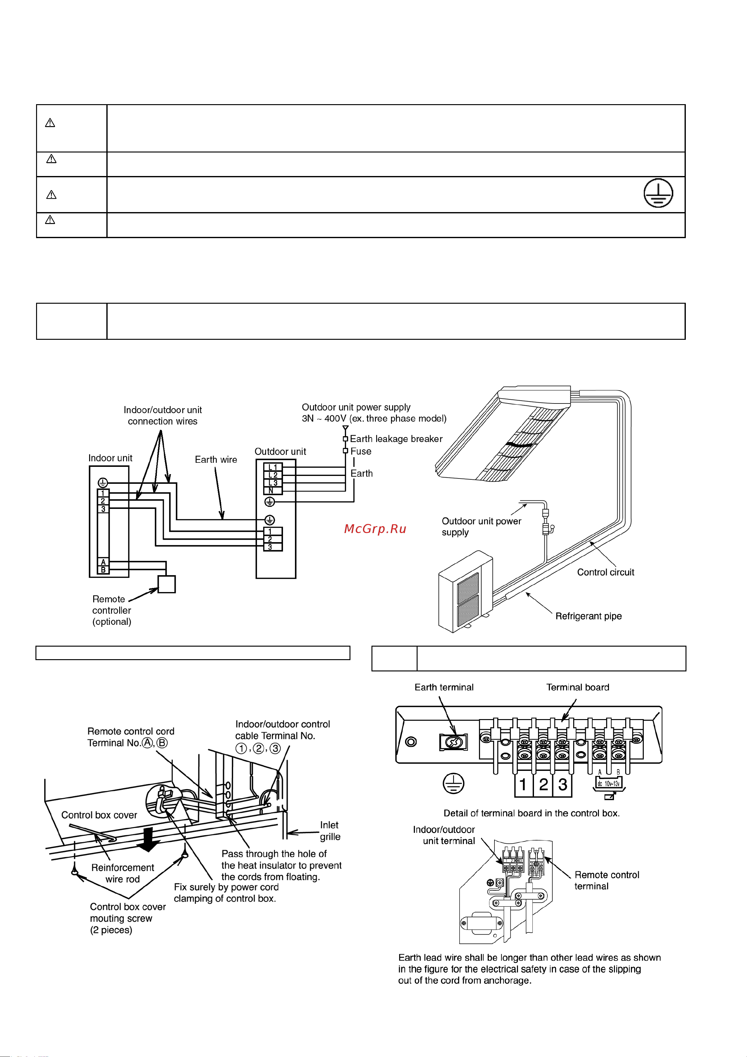 Panasonic CS-F43DTE5 / CU-B43DBE8 [52/150] Electrical wiring