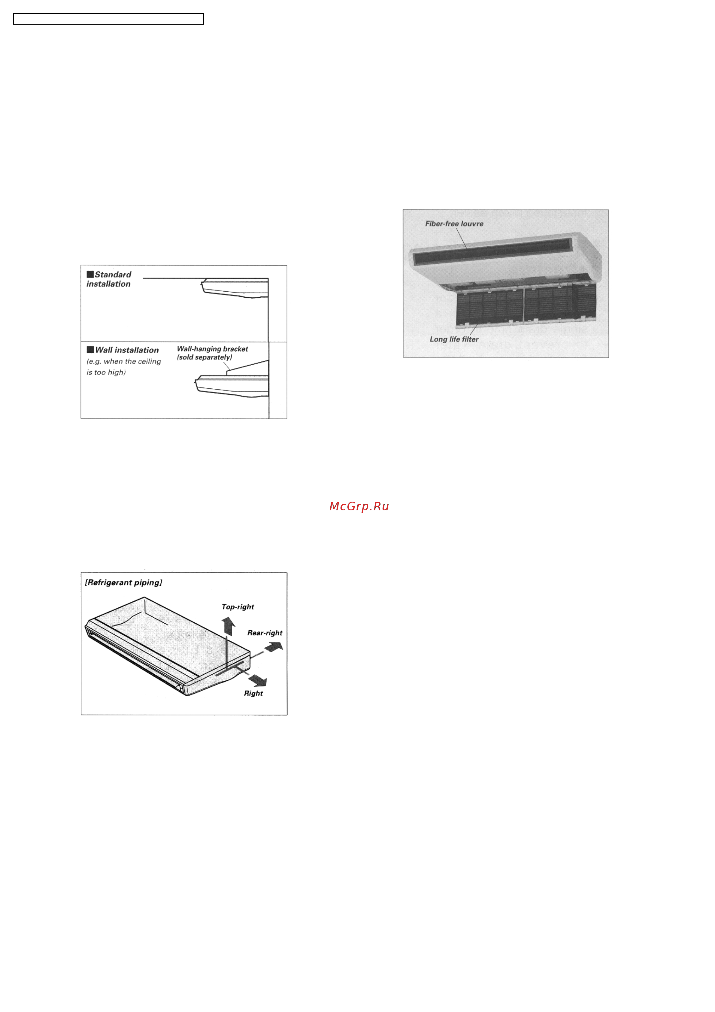 Panasonic CS-F28DTE5 / CU-L28DBE5 [6/108] Easy installation