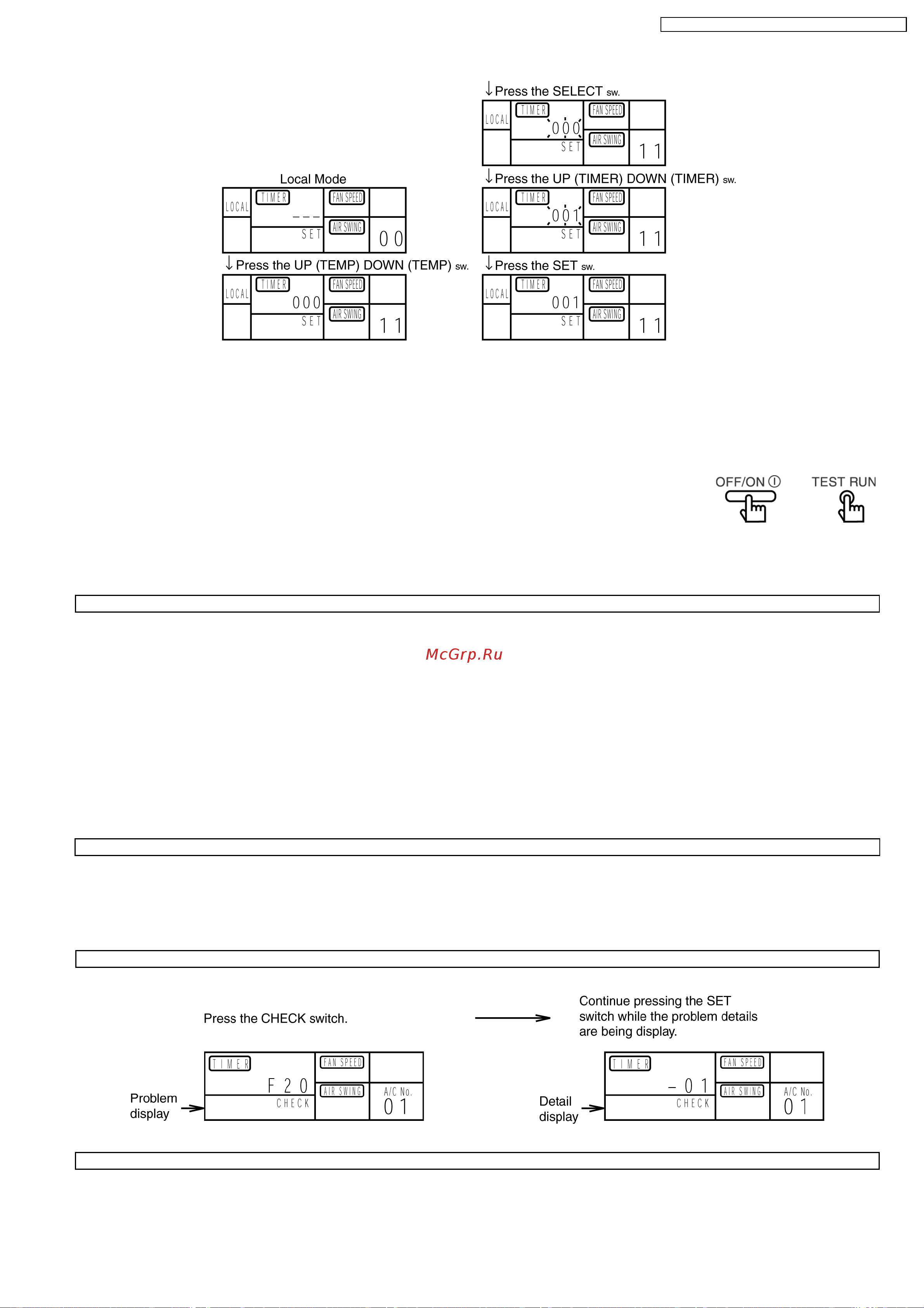 Panasonic CS-F28DTE5 / CU-L28DBE5 [61/108] Test operation