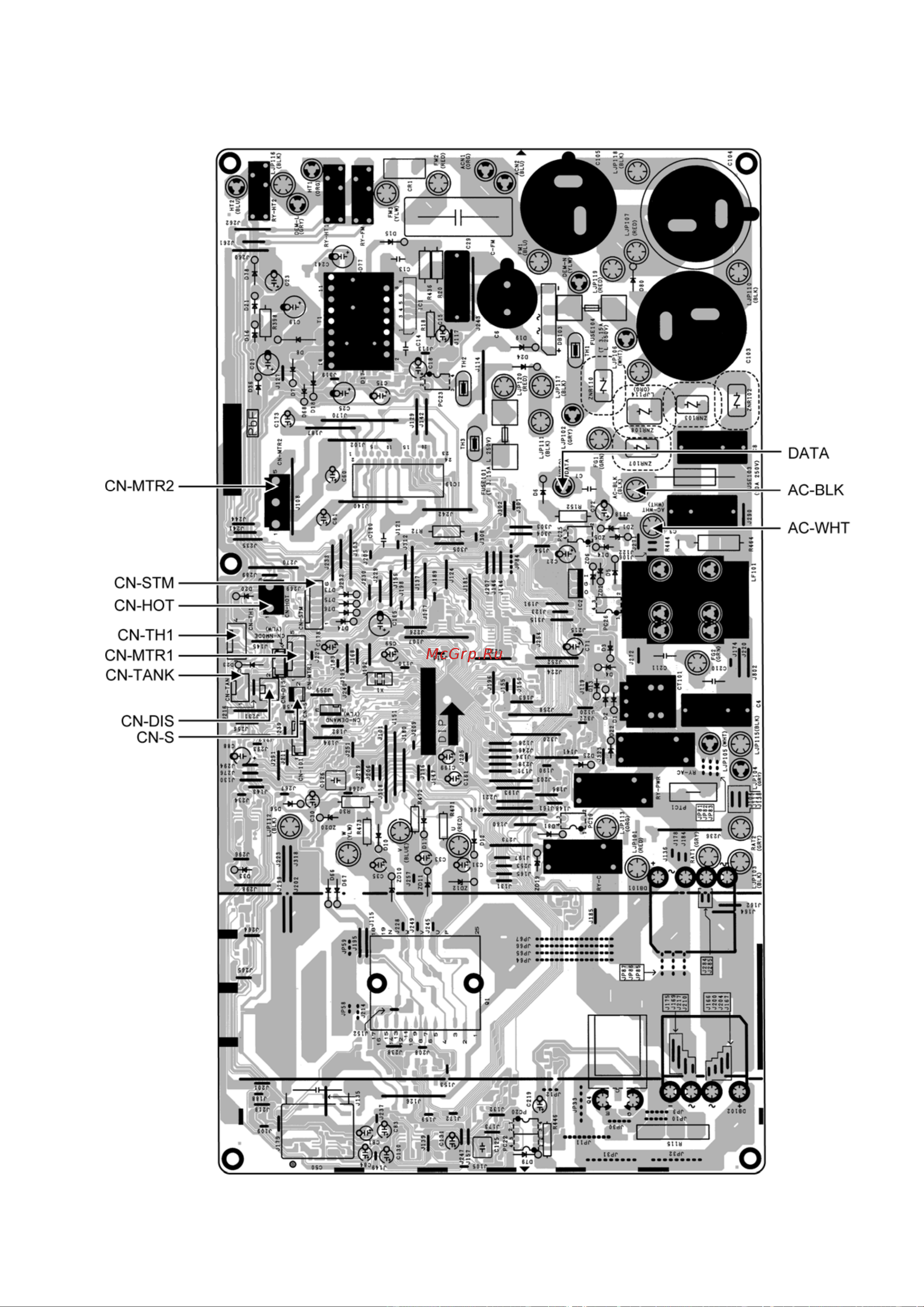 Panasonic CS-QE12NKE / CU-QE12NKE [23/117] Main printed circuit board