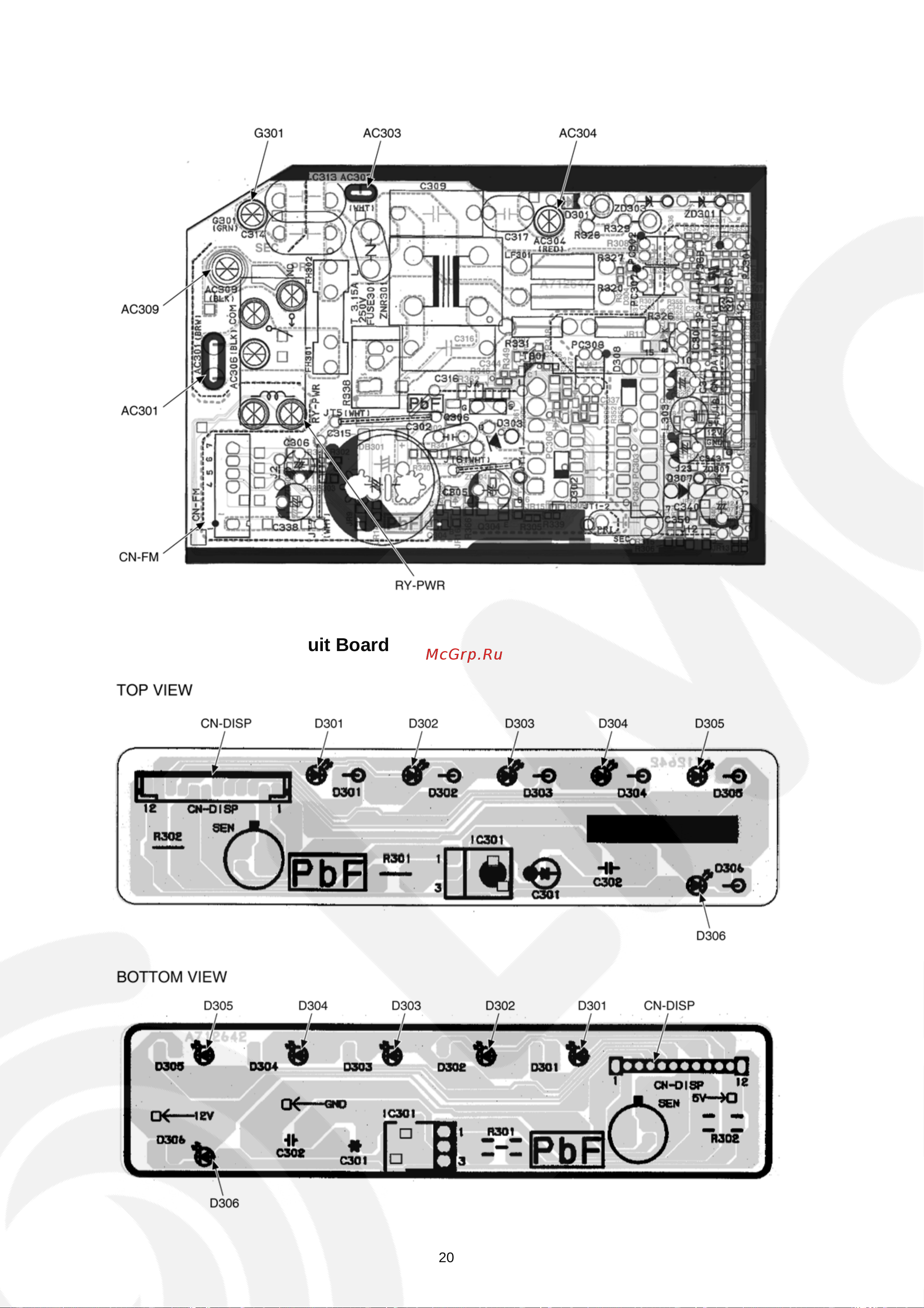Panasonic CS-E28GKE / CU-E28GKE Сервис мануал онлайн [20/78] 626938