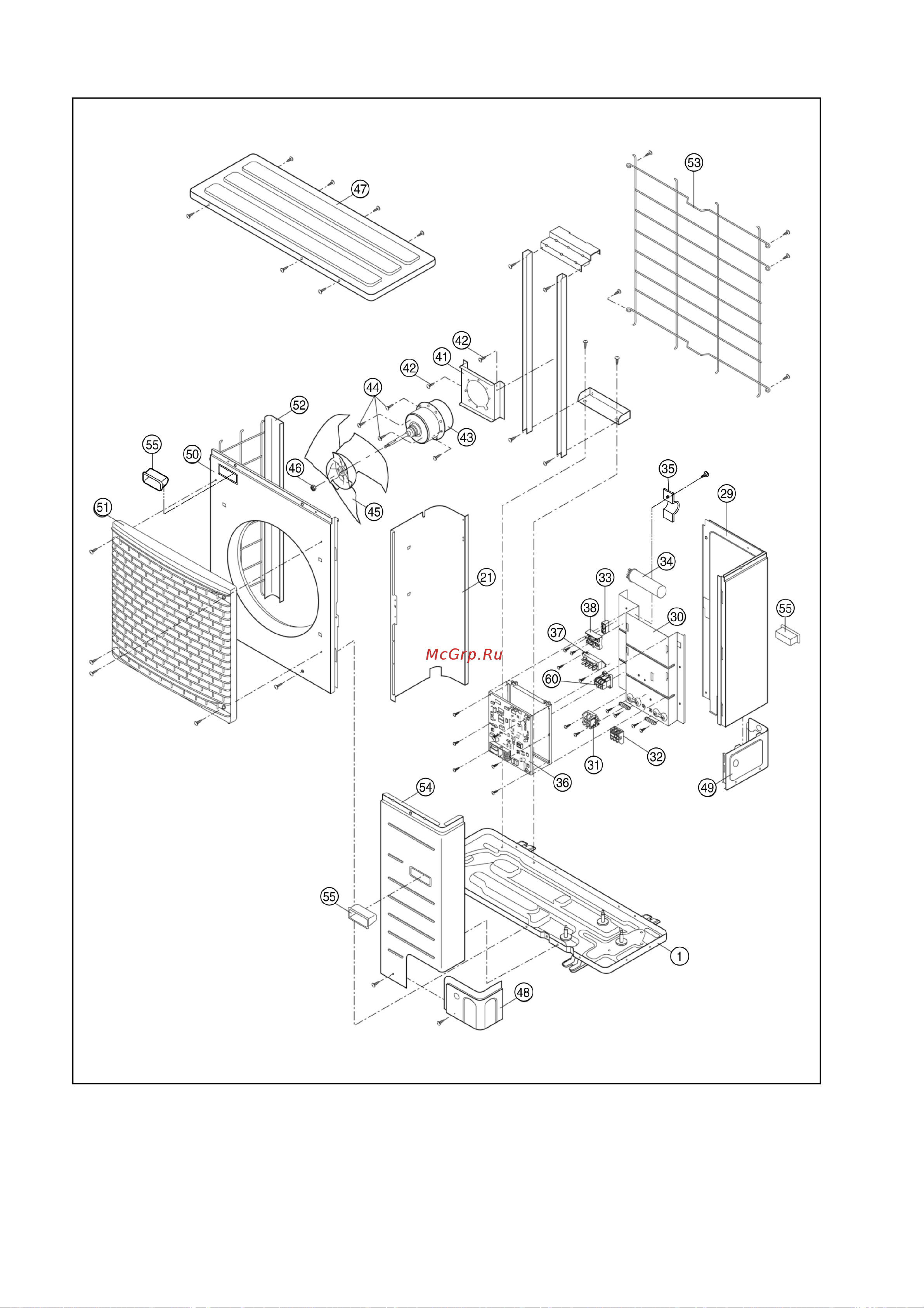 Panasonic CS-F50DD1E5 / CU-B50DBE8 Сервис мануал онлайн [140/147] 626955