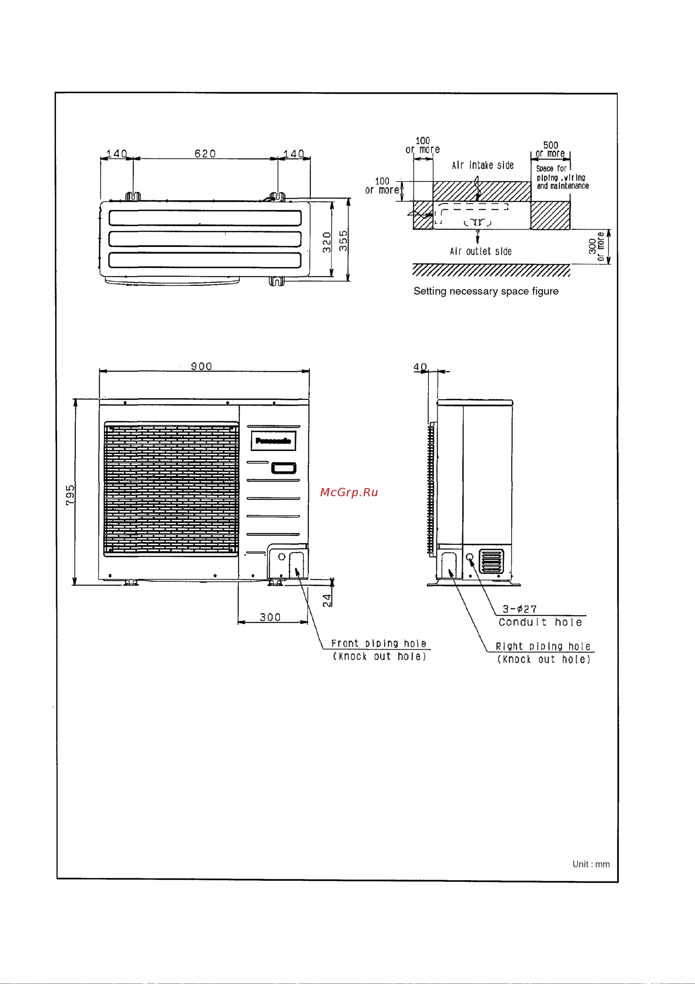 Panasonic CS-F50DD1E5 / CU-B50DBE8 Сервис мануал онлайн [16/147] 626955