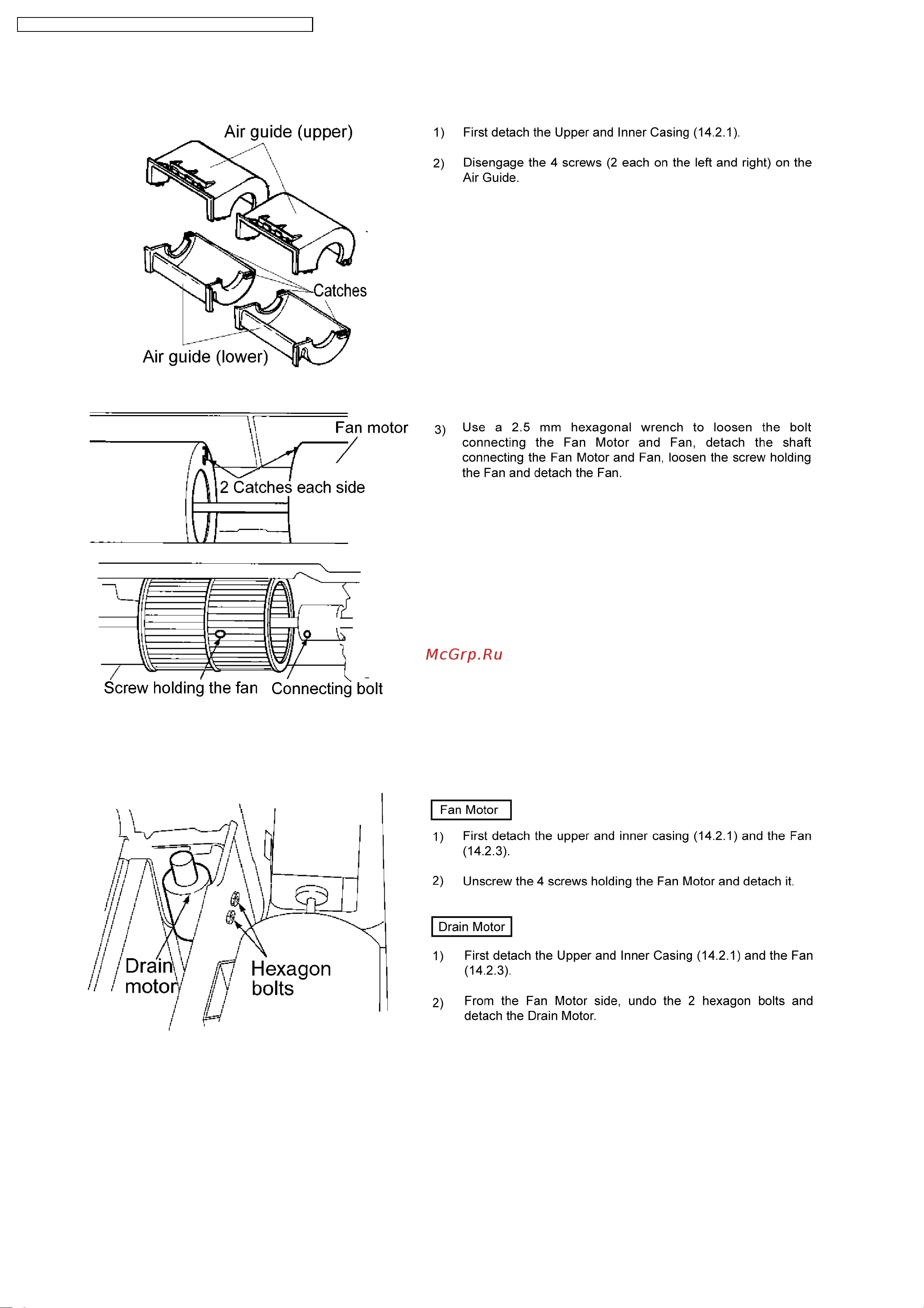 Panasonic CS-E12DKEW / CU-4E27CBPG Сервис мануал онлайн [154/200] 627154