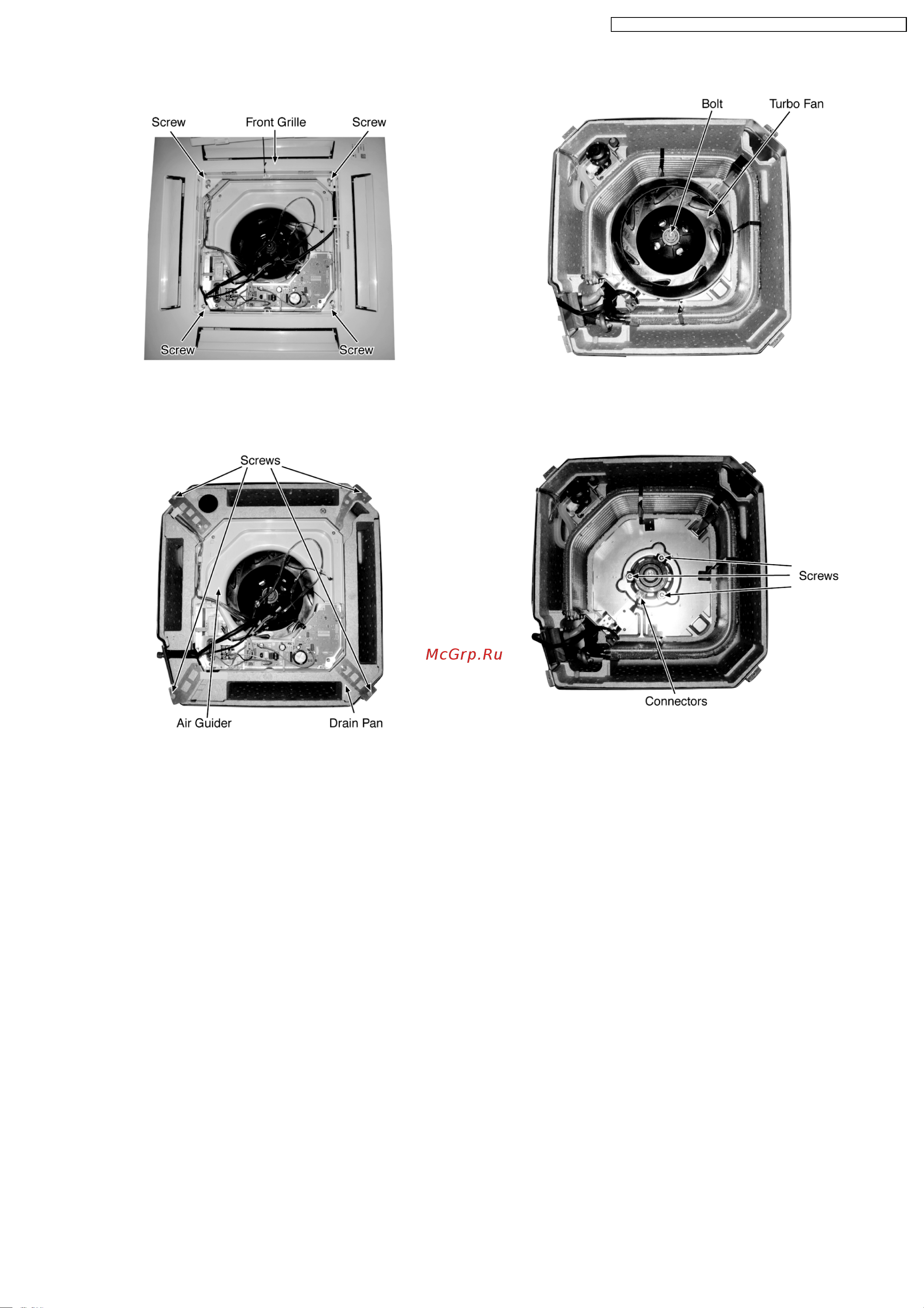 Panasonic CS-E12DKEW / CU-4E27CBPG Сервис мануал онлайн [157/200] 627154