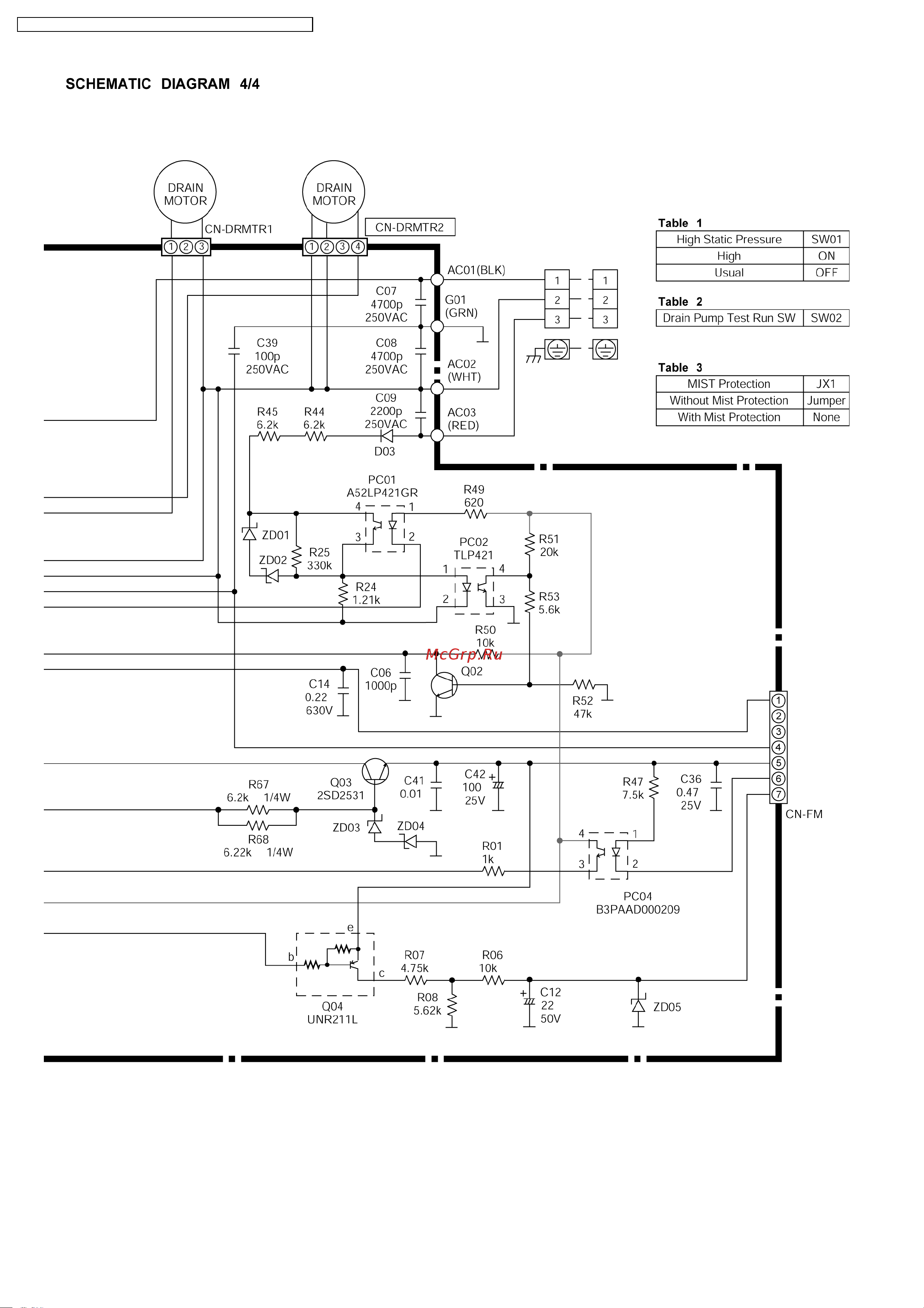 Panasonic CS-E12DKEW / CU-4E27CBPG Сервис мануал онлайн [182/200] 627154