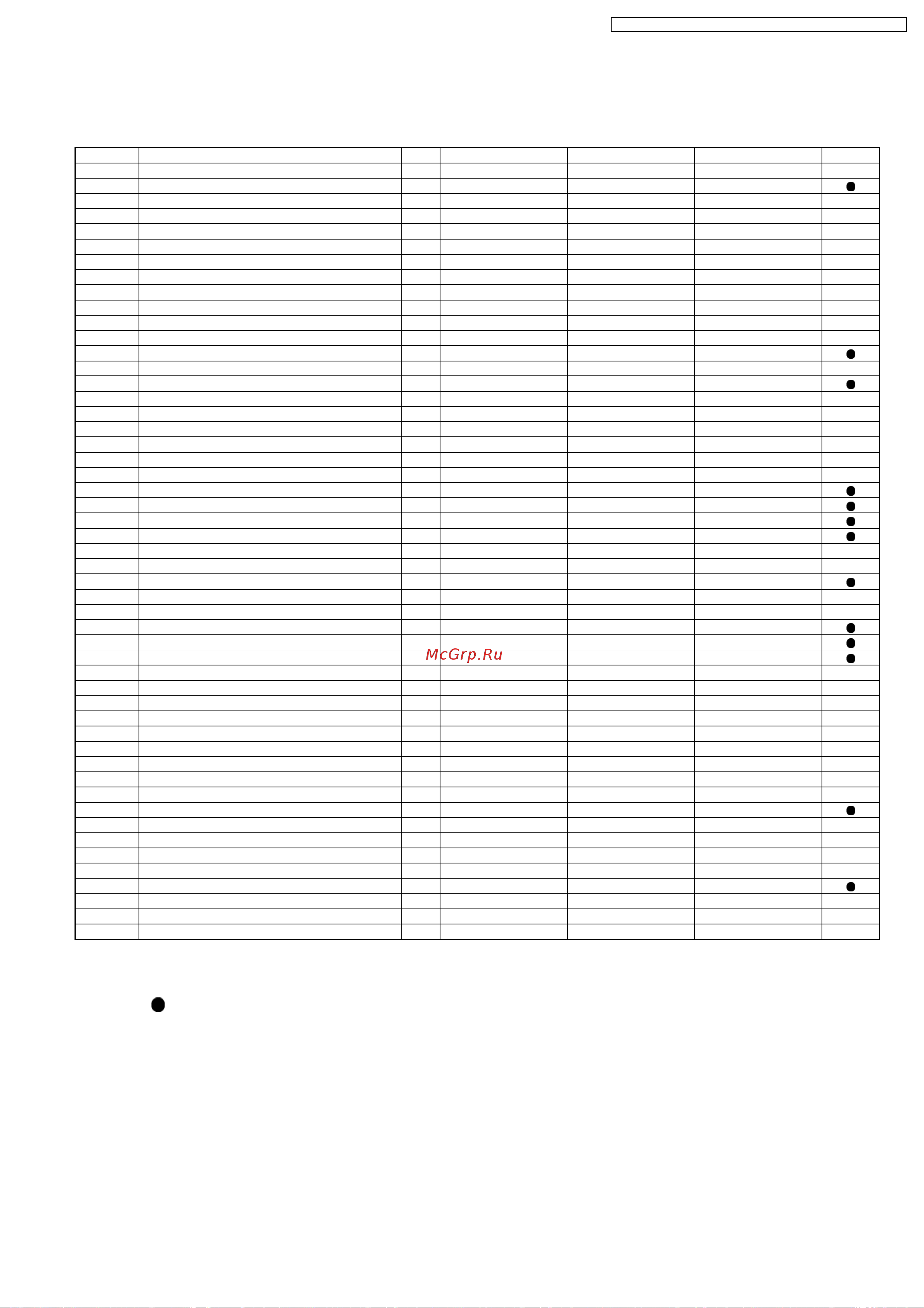 Panasonic CS-E18DKDW / CU-3E23CBPG [191/200] Replacement parts list indoor unit