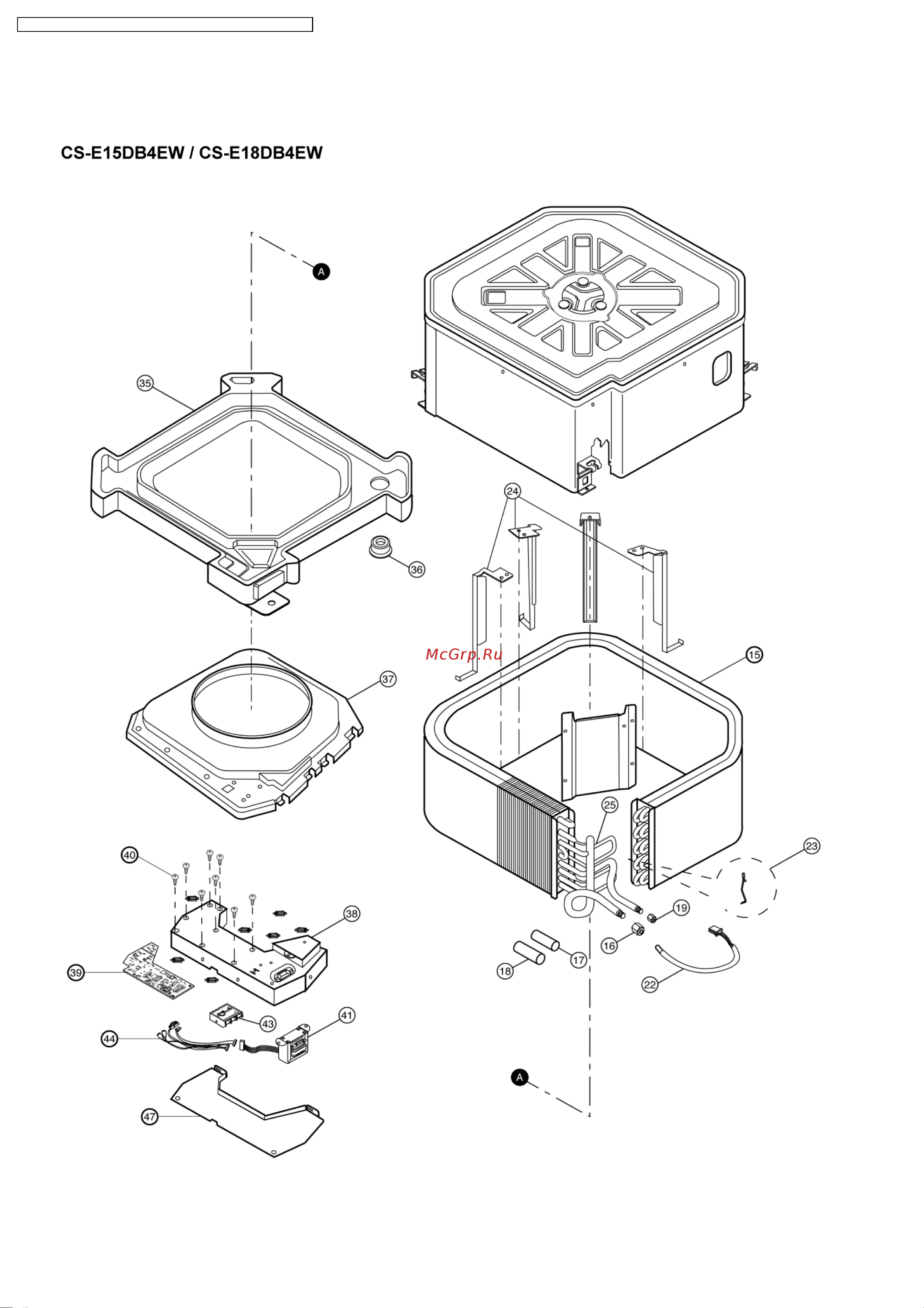 Panasonic CS-ME7DKEG / CU-3E23CBPG Сервис мануал онлайн [196/200] 626958