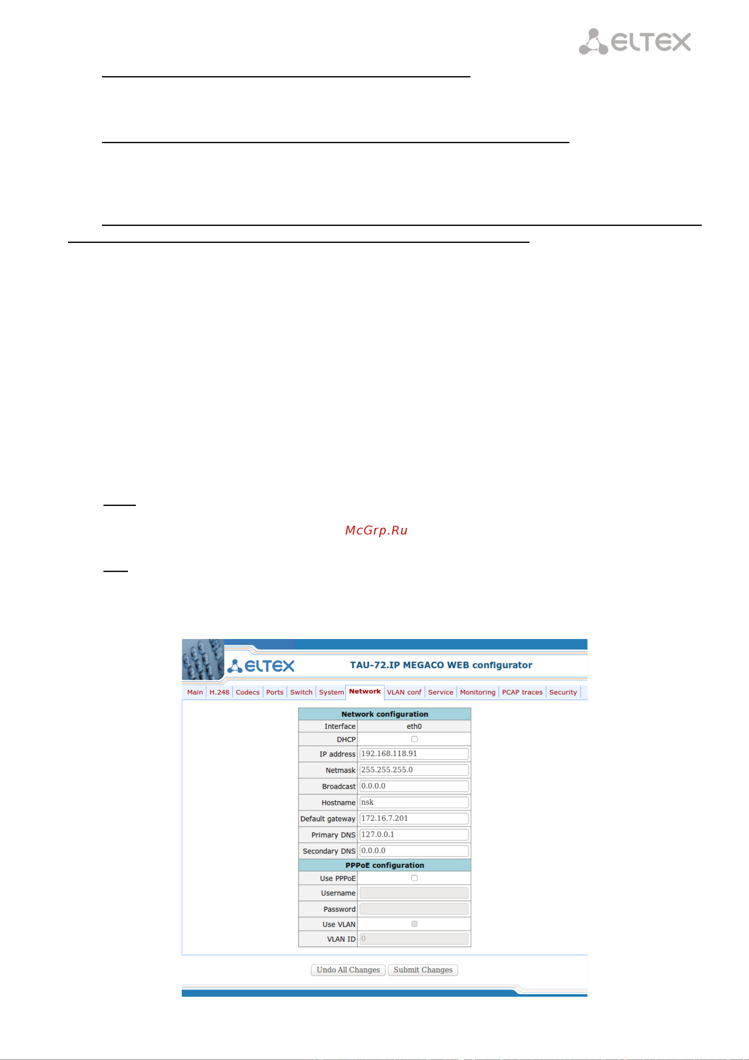 Eltex TAU-36.IP-AC-S [31/54] _________________________________________________________________________________ _________________________________________________________________________________
