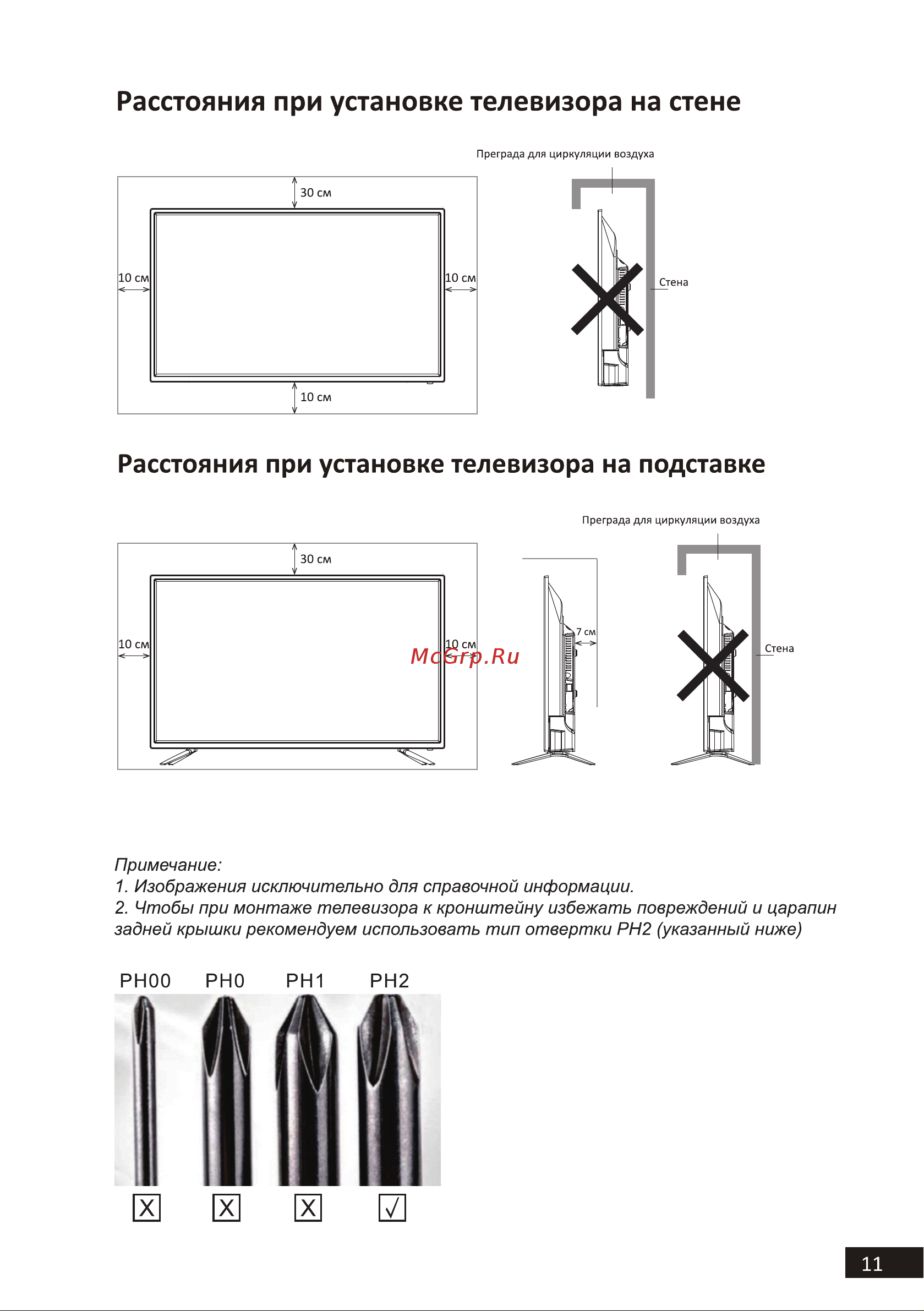 STARWIND SW-LED58UB400 Инструкция по эксплуатации онлайн [10/41] 625497