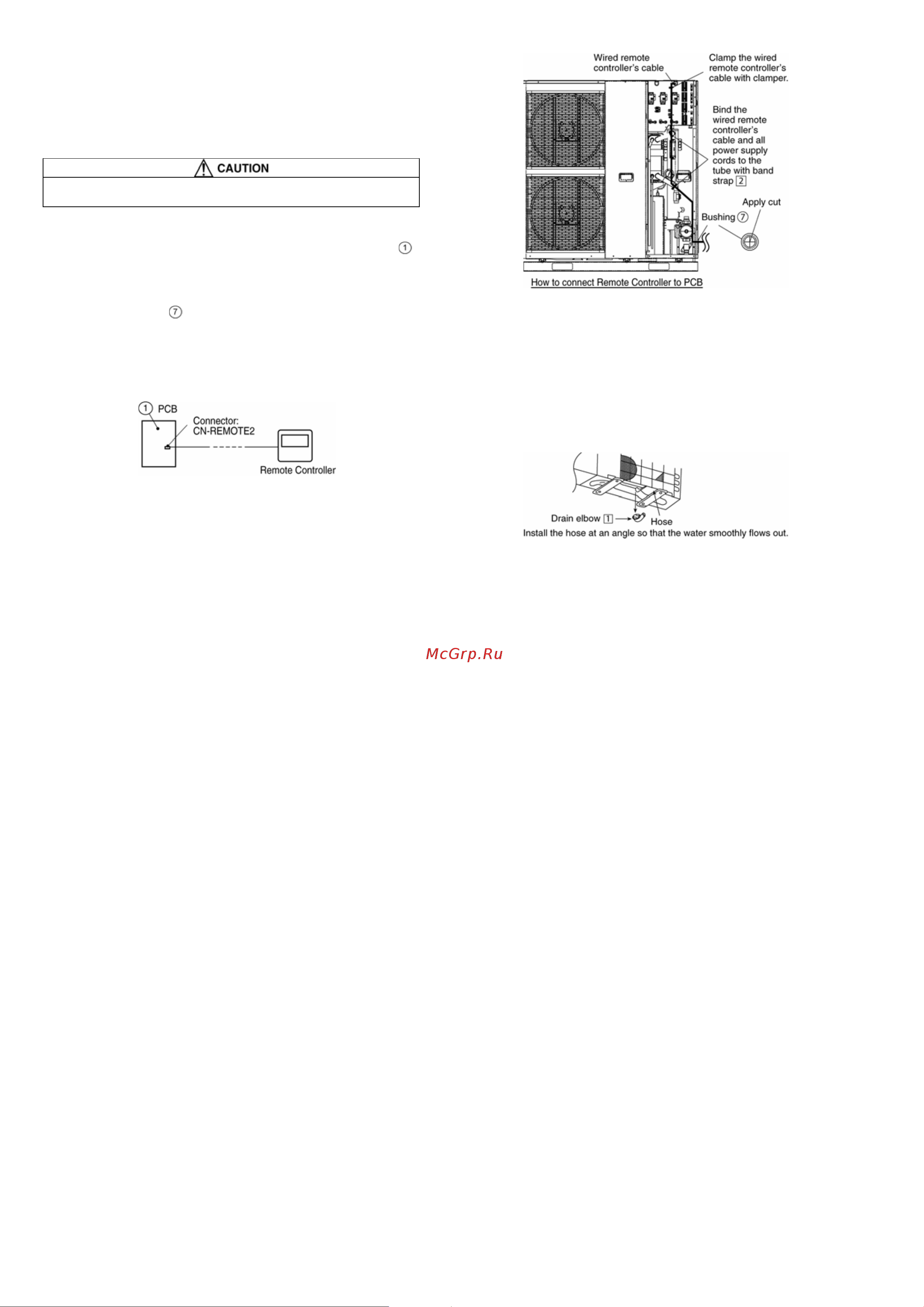Panasonic WH-MDF12C9E8 [46/125] Connecting the remote controller cable to monobloc unit