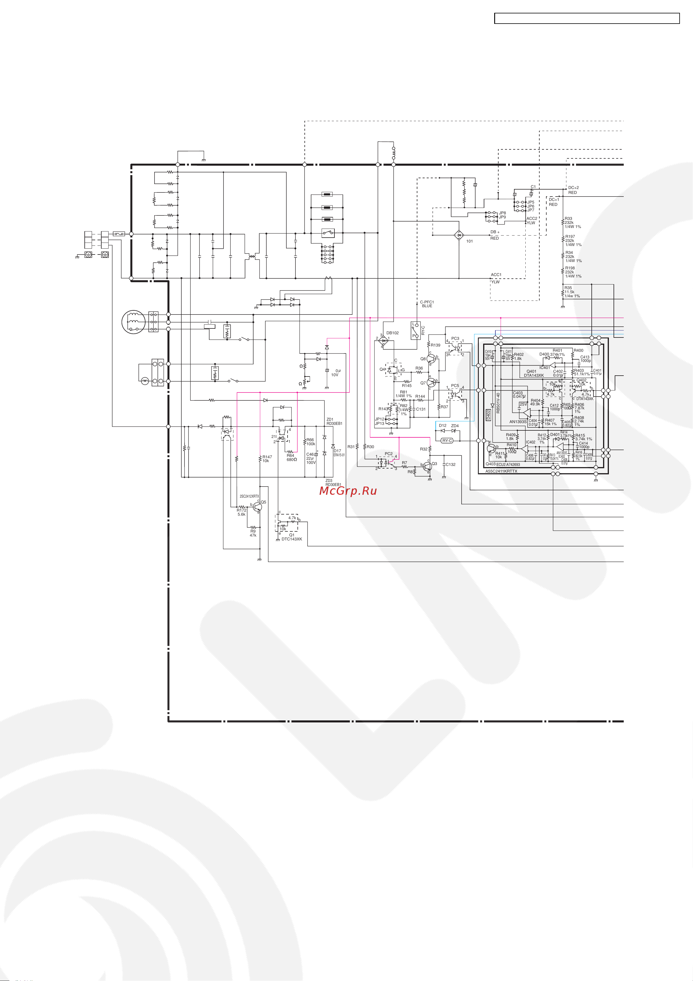 Panasonic CU-XE9CKE [101/110] Schematic diagram 1 3
