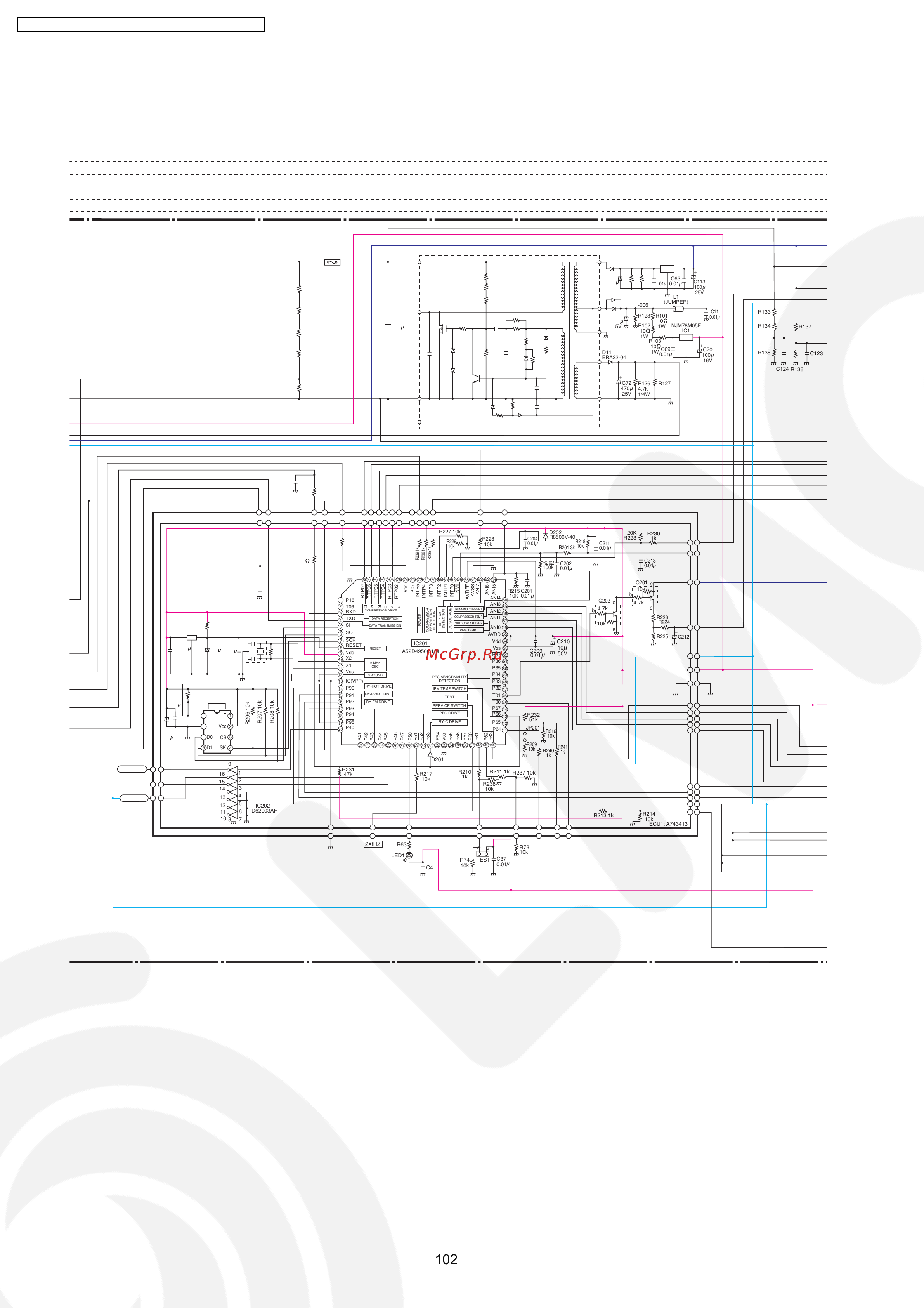 Panasonic CU-XE12CKE [102/110] R215 10k