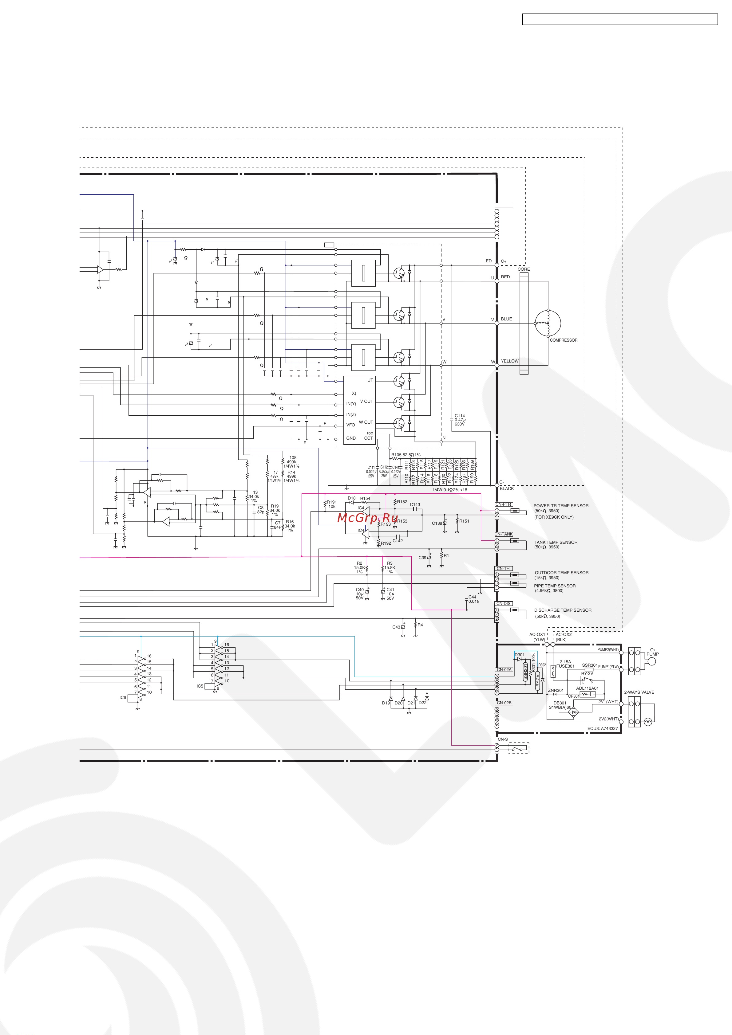 Panasonic CU-XE12CKE [103/110] Schematic diagram 3 3