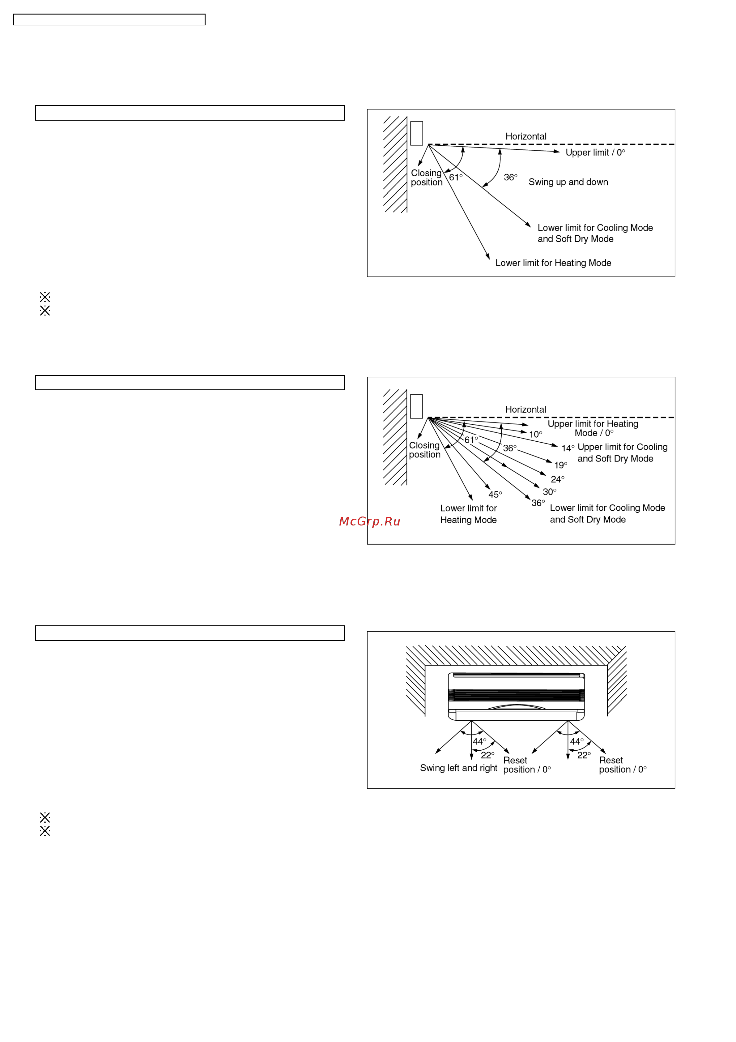 Panasonic CS-A18BKP / CU-A18BKP5 [28/82] Airflow direction control