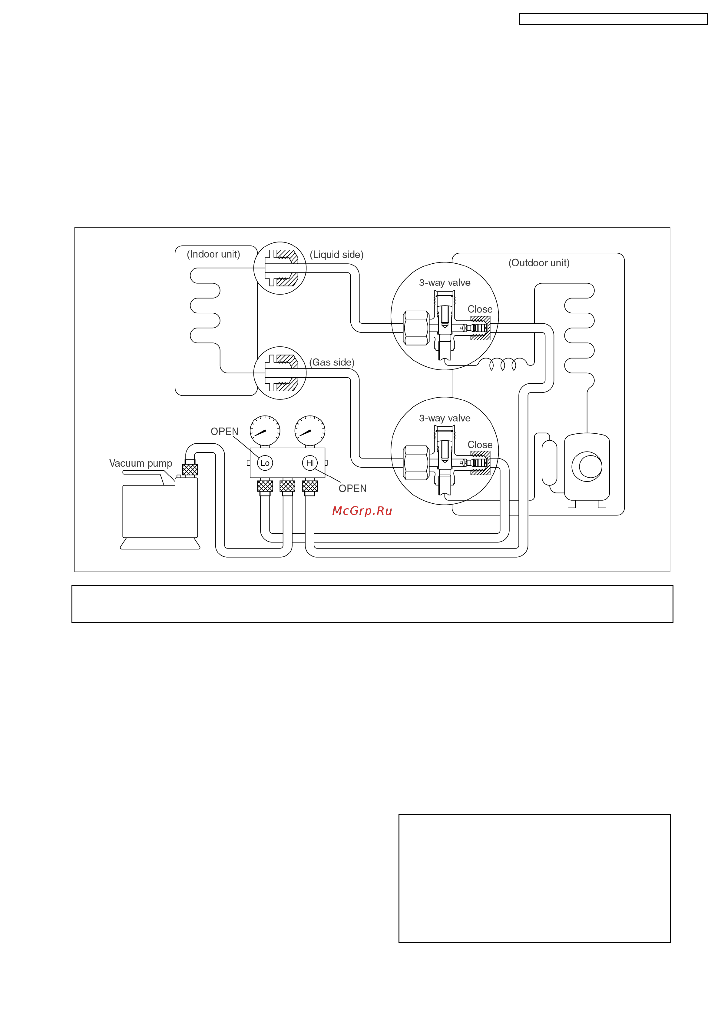 Panasonic CS-A18BKP / CU-A18BKP5 [49/82] Evacuation of the equipment for europe oceania destination