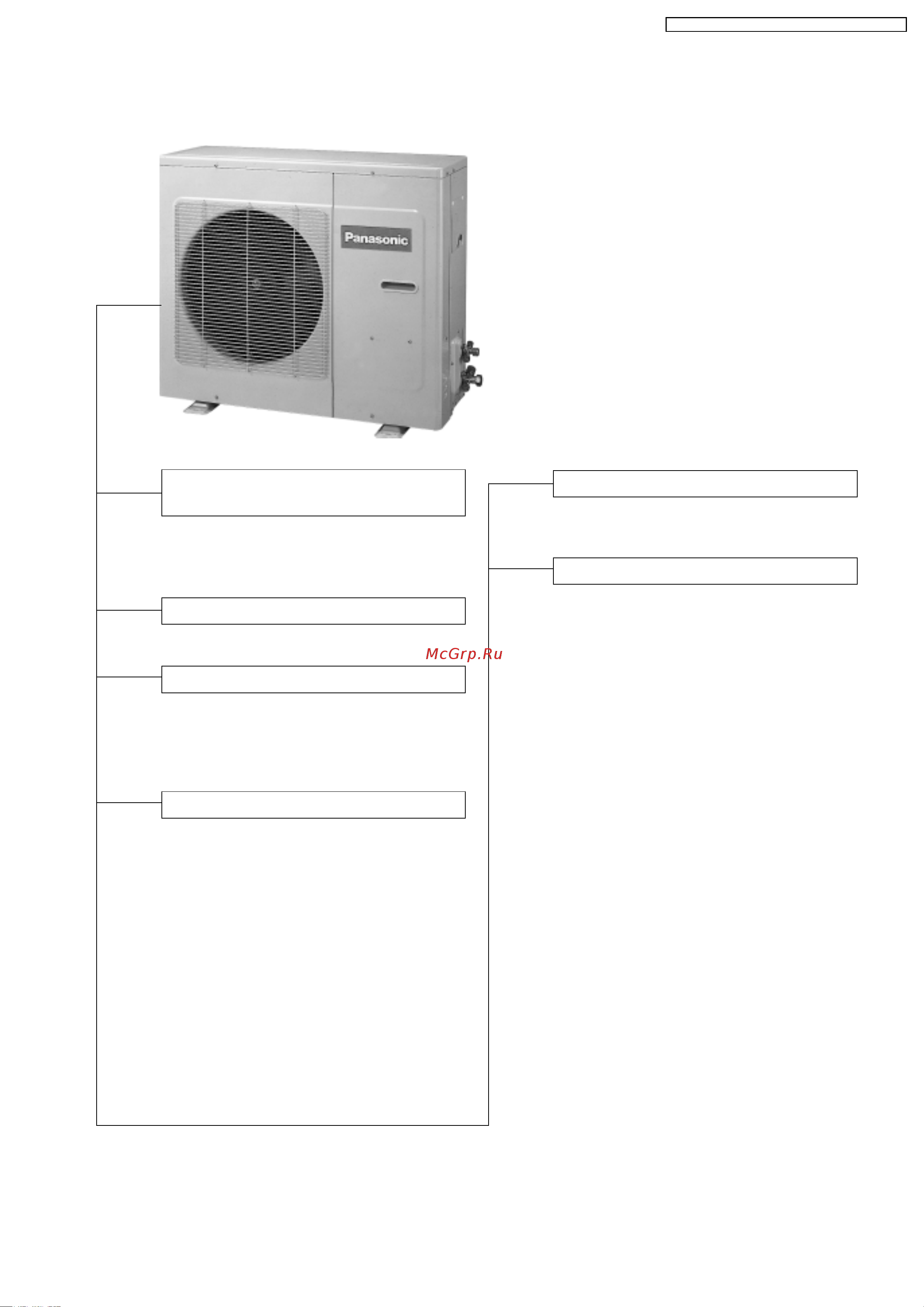 Panasonic CS-A18BKP / CU-A18BKP5 [5/82] Outdoor unit