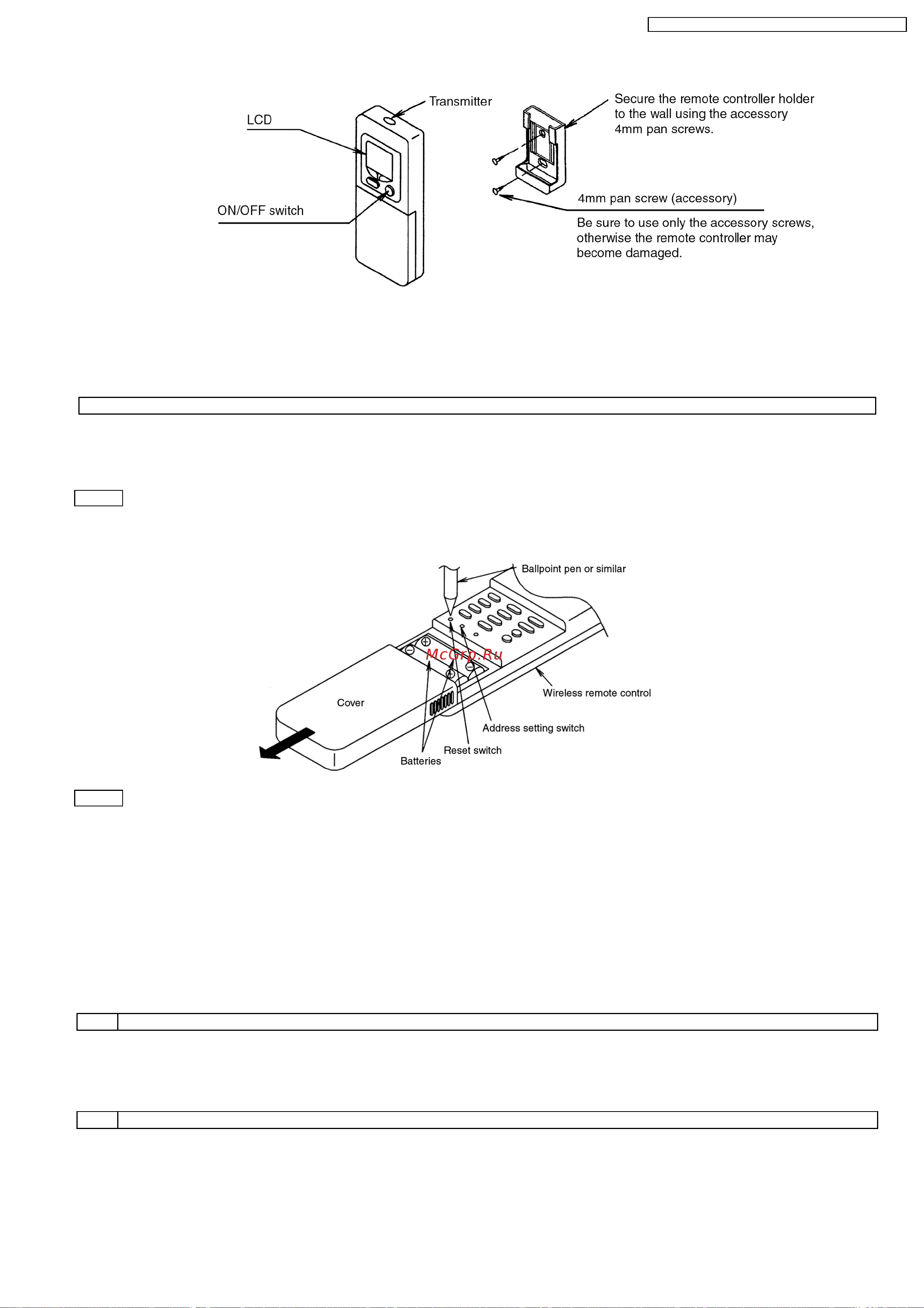 Panasonic CS-F28DB4E5 [67/112] Installing the receptor unit