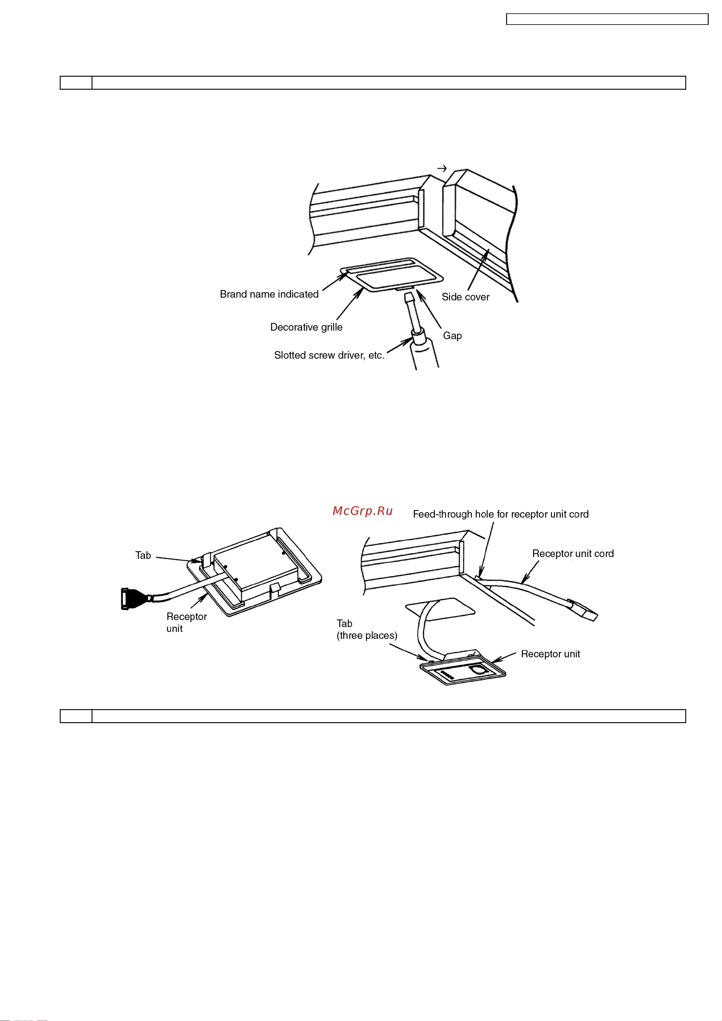 Panasonic CS-F28DB4E5 [69/112] Route for wiring the cord as shown in the figure to the right