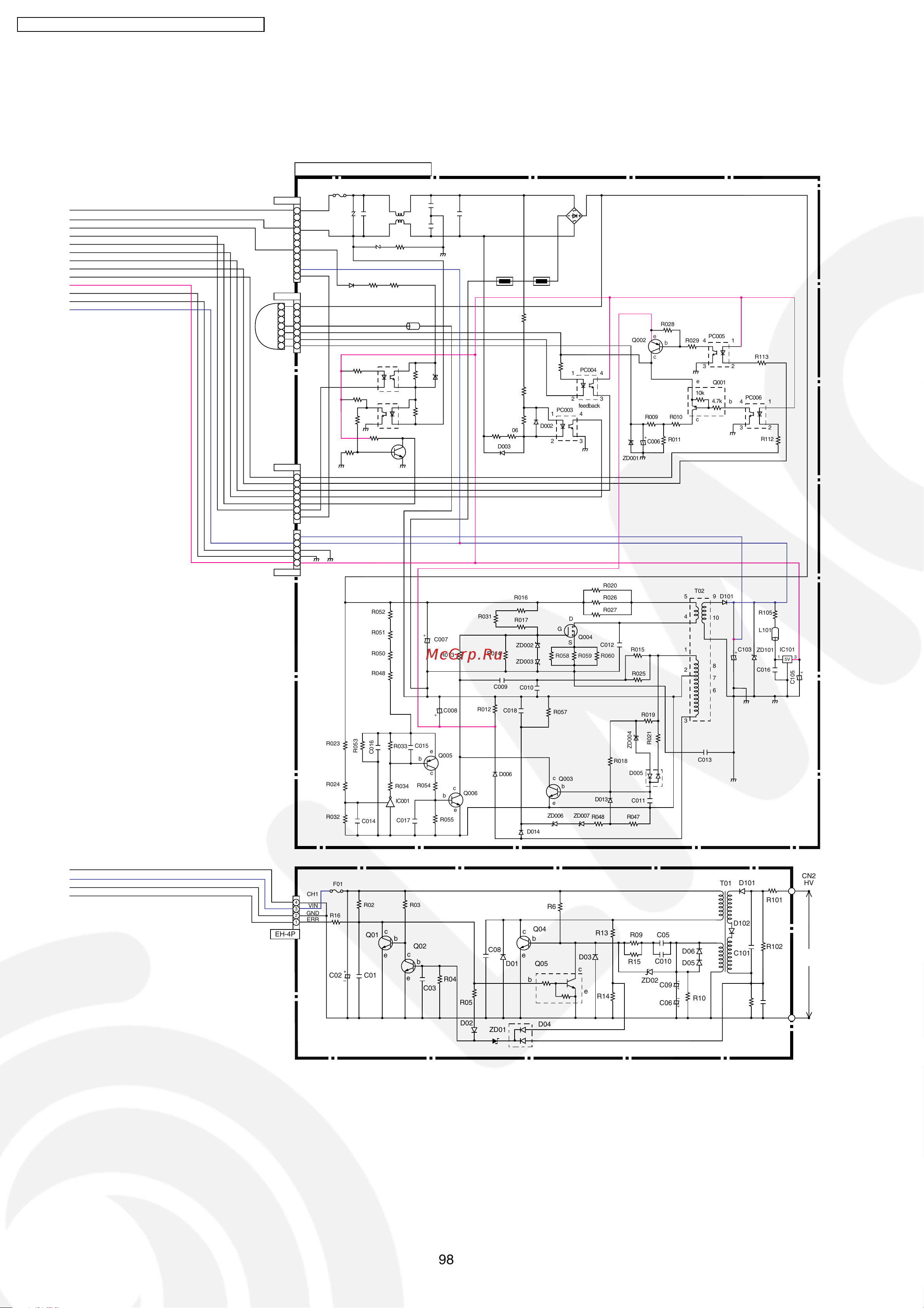 Panasonic CS-XE9DKE [98/108] Schematic diagram 3 3