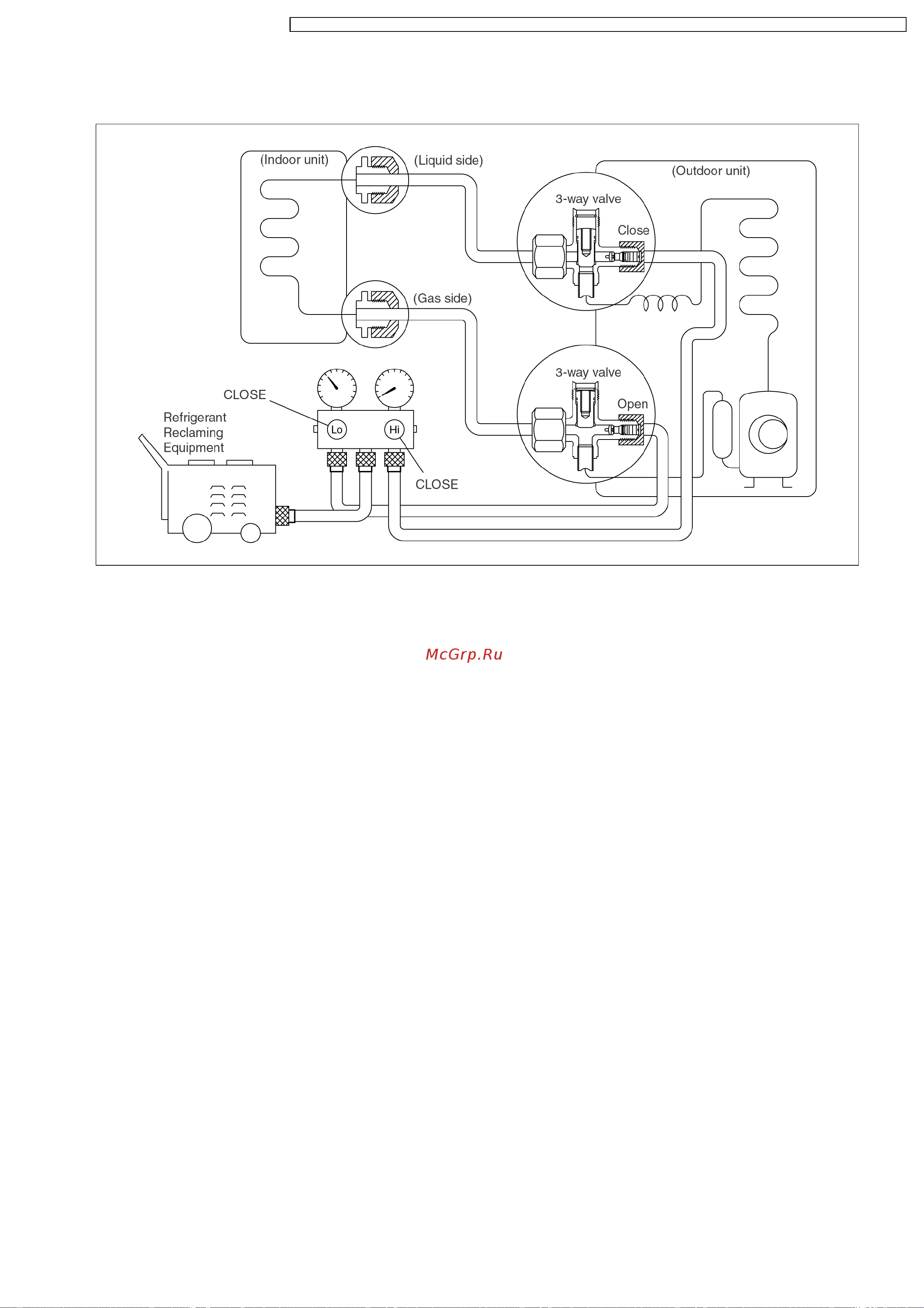 Panasonic CS-C9BKPG / CU-2C14BKP5G [51/92] Pumping down