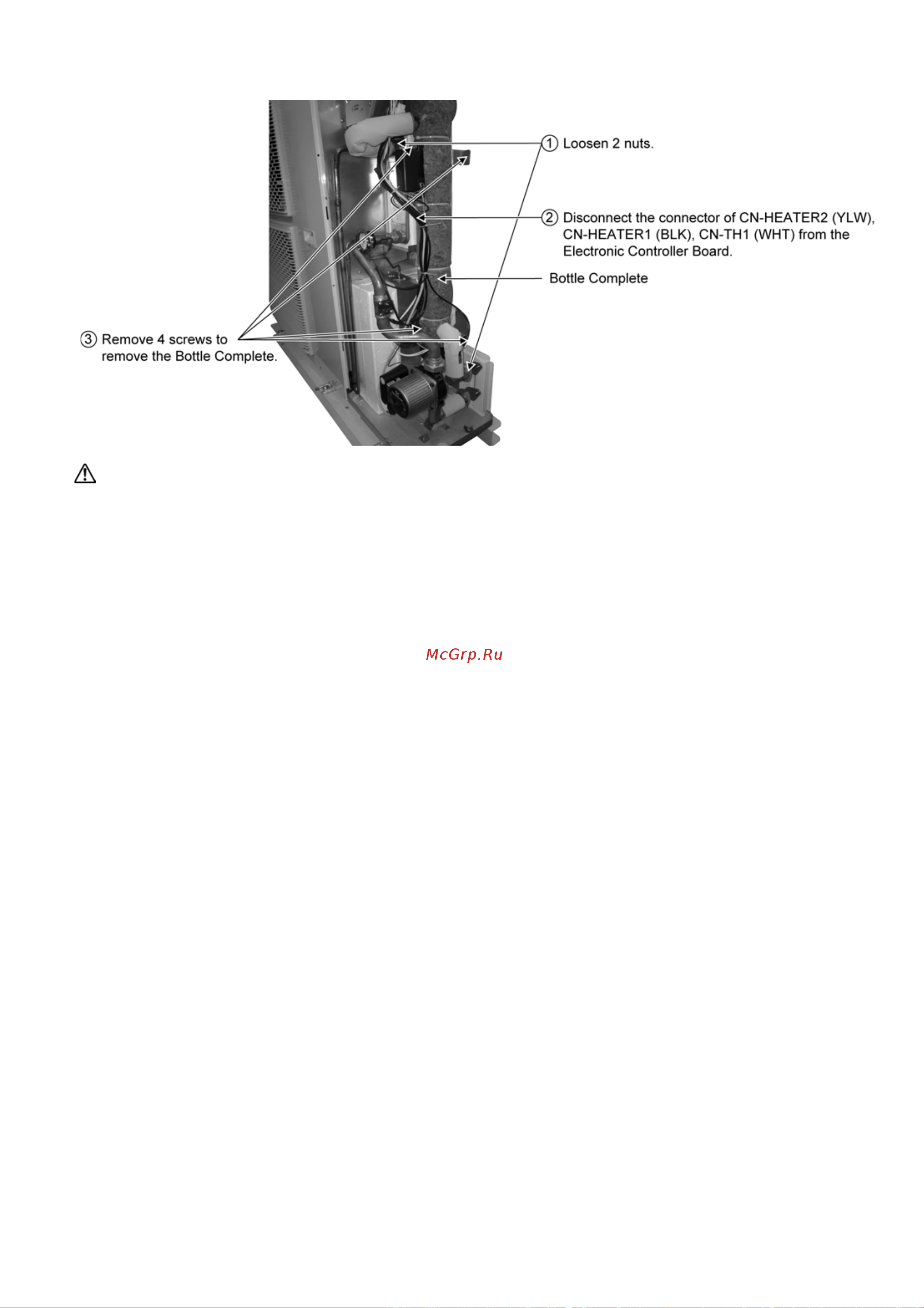 Panasonic WH-MXF12D3E8 [107/118] To remove bottle complete