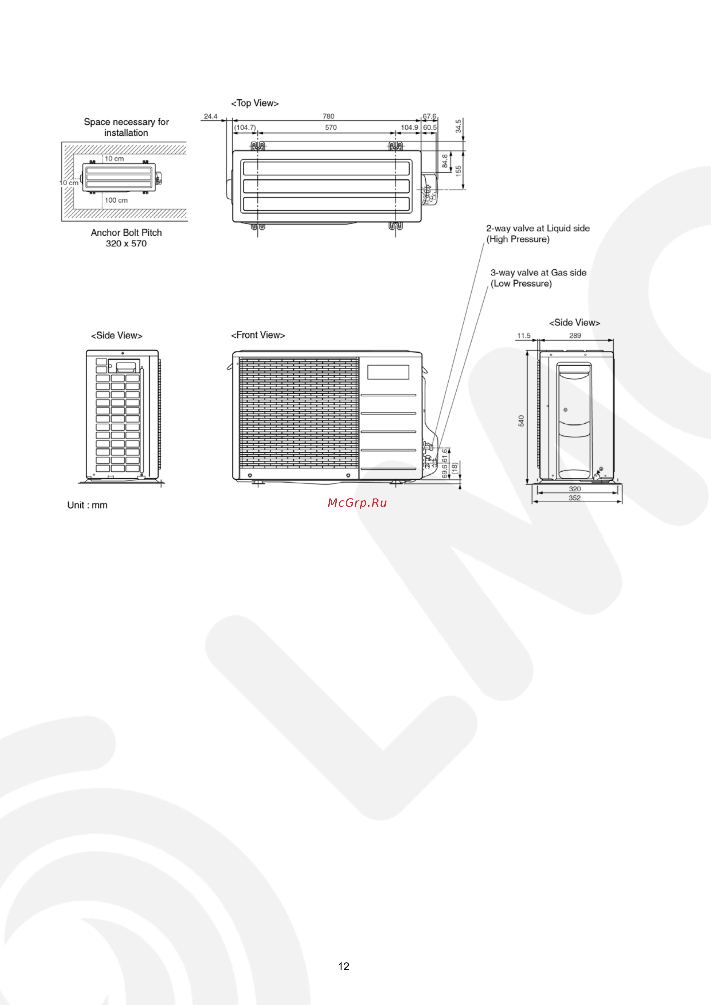 Panasonic CU-XE12EKE Сервис мануал онлайн [12/79] 625664