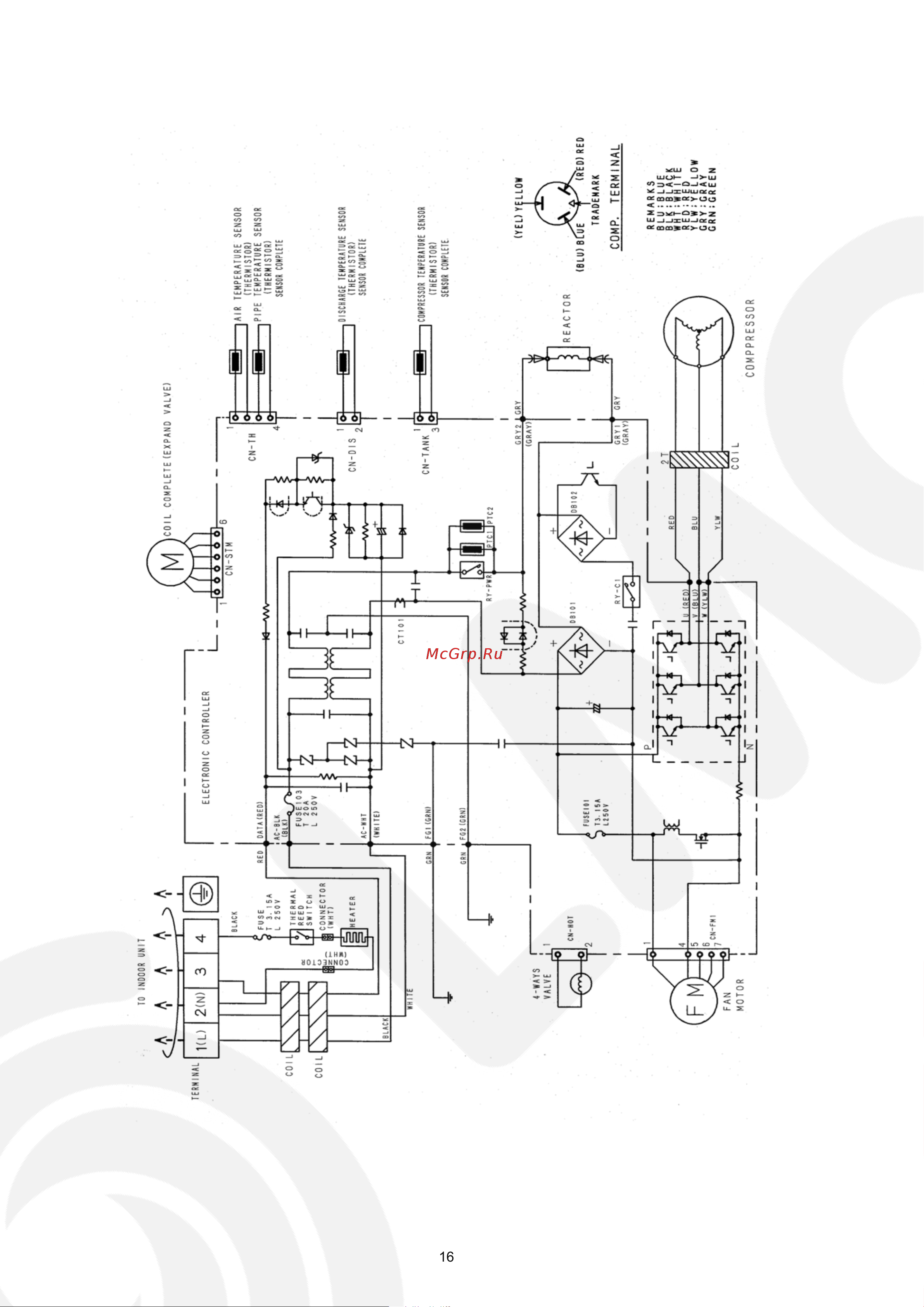 Panasonic CS-XE12EKE / CU-XE12EKE Сервис мануал онлайн [16/79] 625666