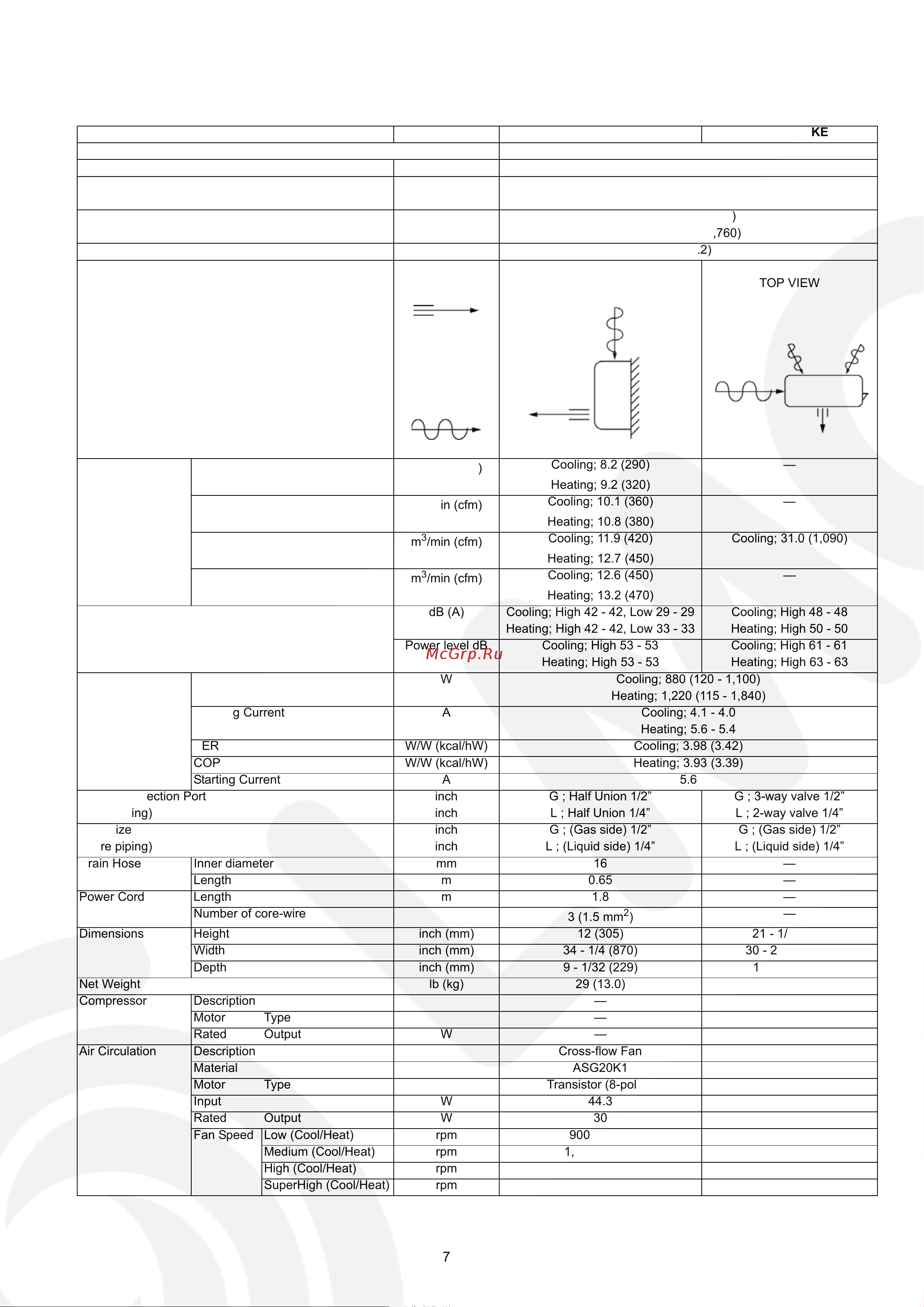 Panasonic CU-XE12EKE [7/79] Cs xe12eke cu xe12eke
