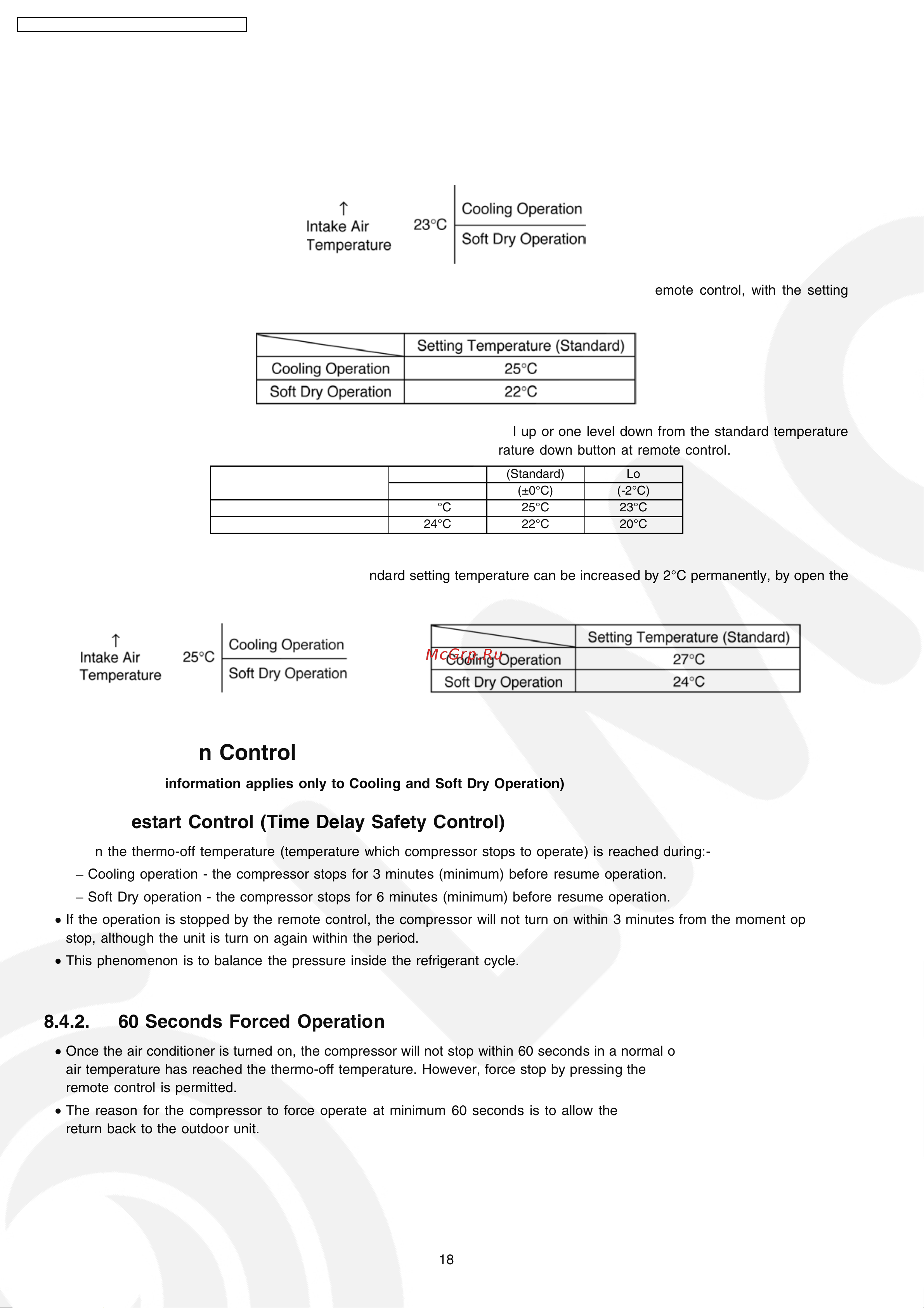 Panasonic CS-V18DKE [18/76] Automatic operation