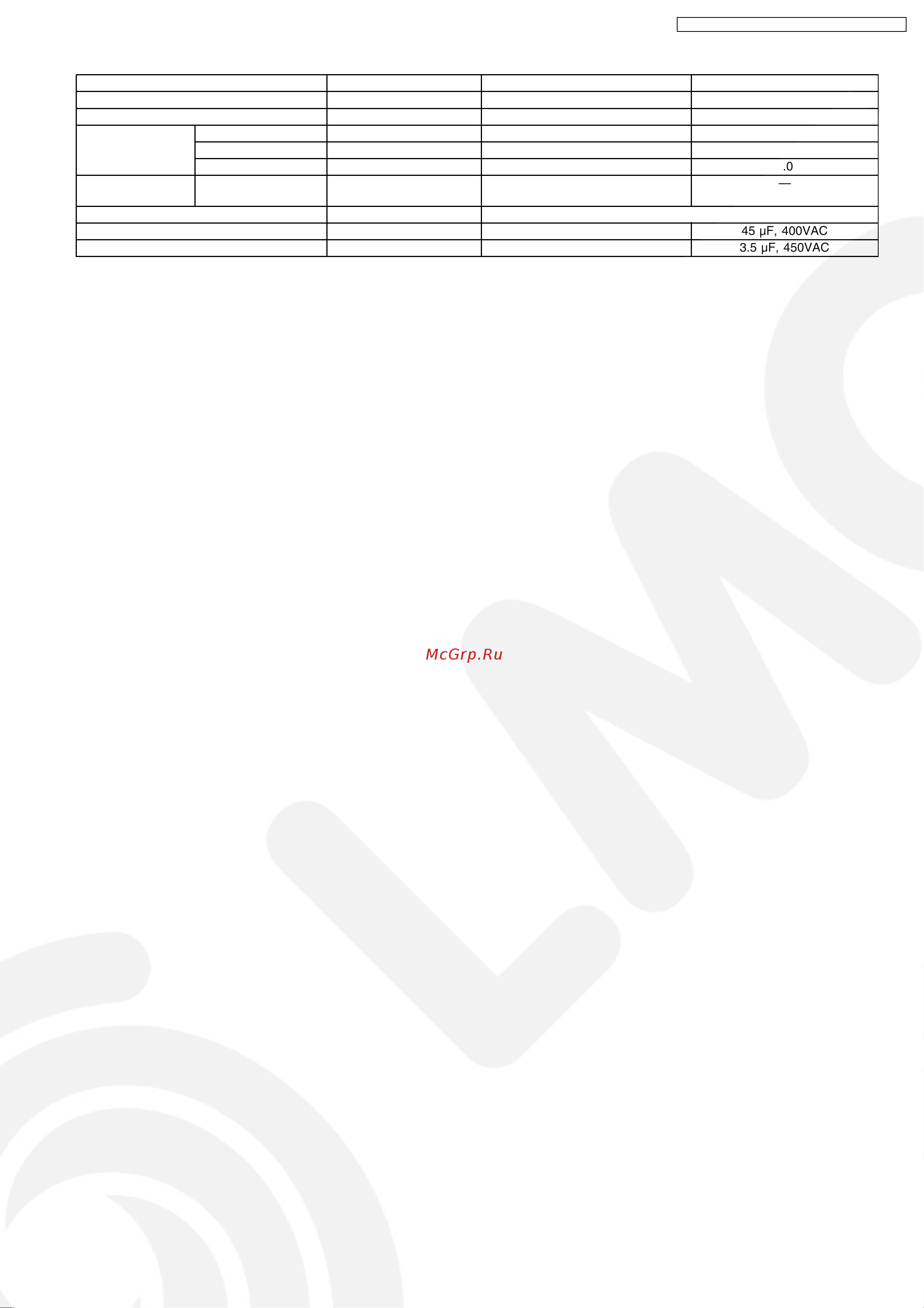 Panasonic CS-V18DKE [9/76] Specifications are subject to change without notice for further improvement