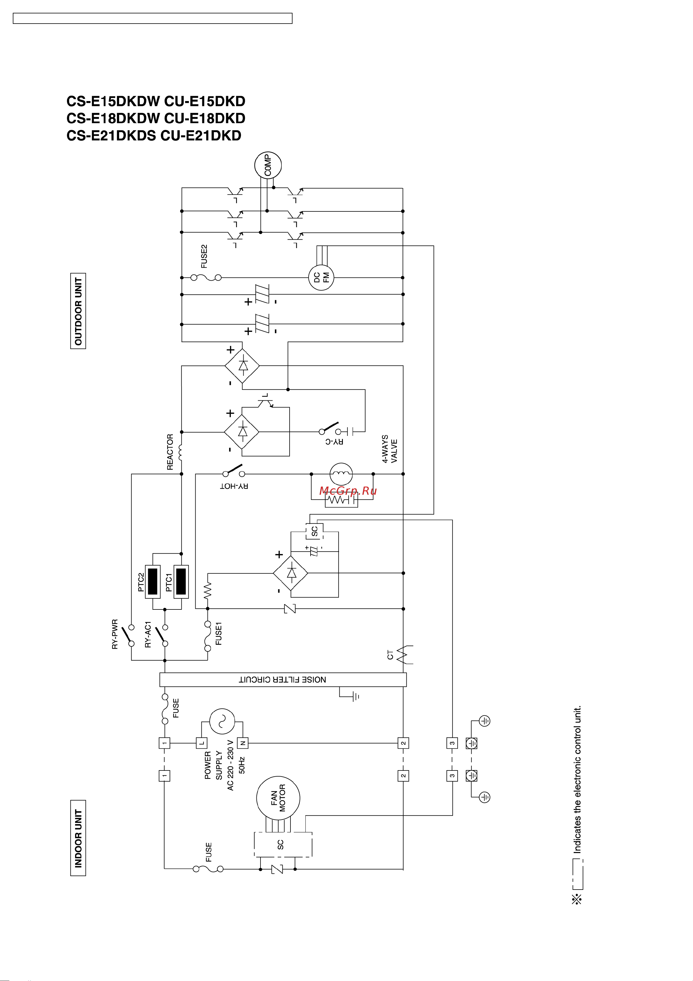 Panasonic CU-E18DKD Сервис мануал онлайн [16/122] 625691