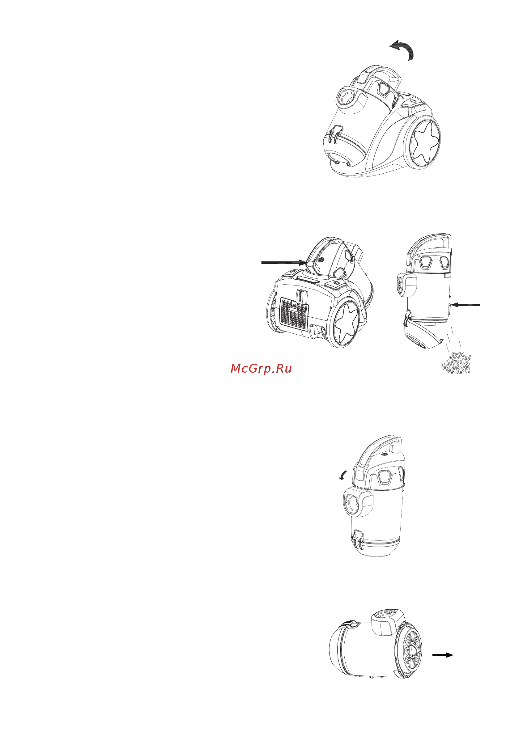 STARWIND SCV5625 [10/16] Чистка моторного фильтра