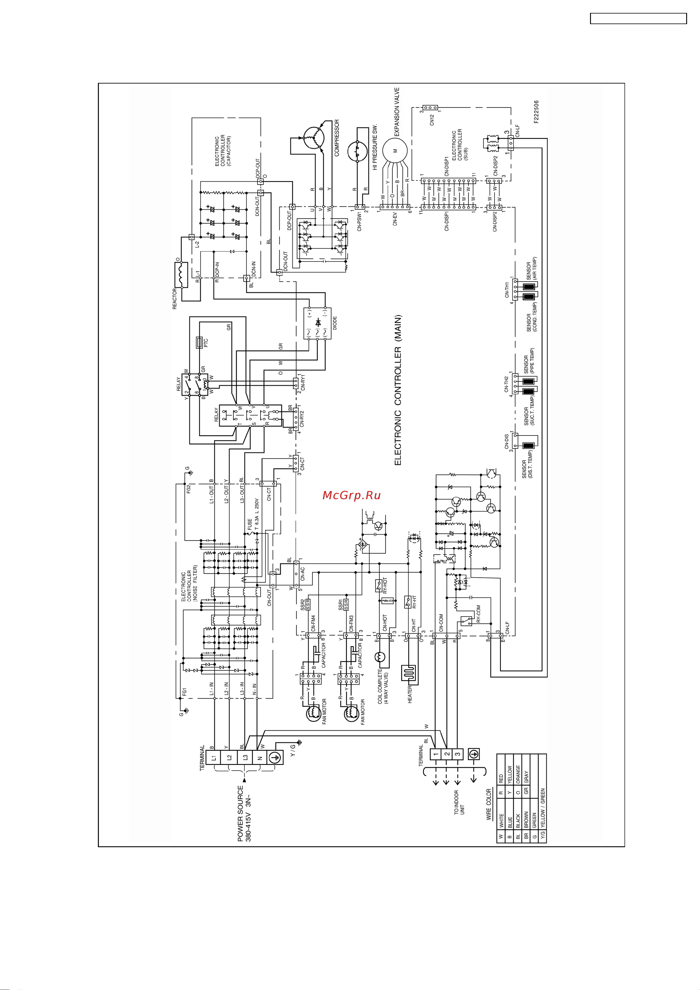 Panasonic CU-L50DBE8 Сервис мануал онлайн [19/110] 76805