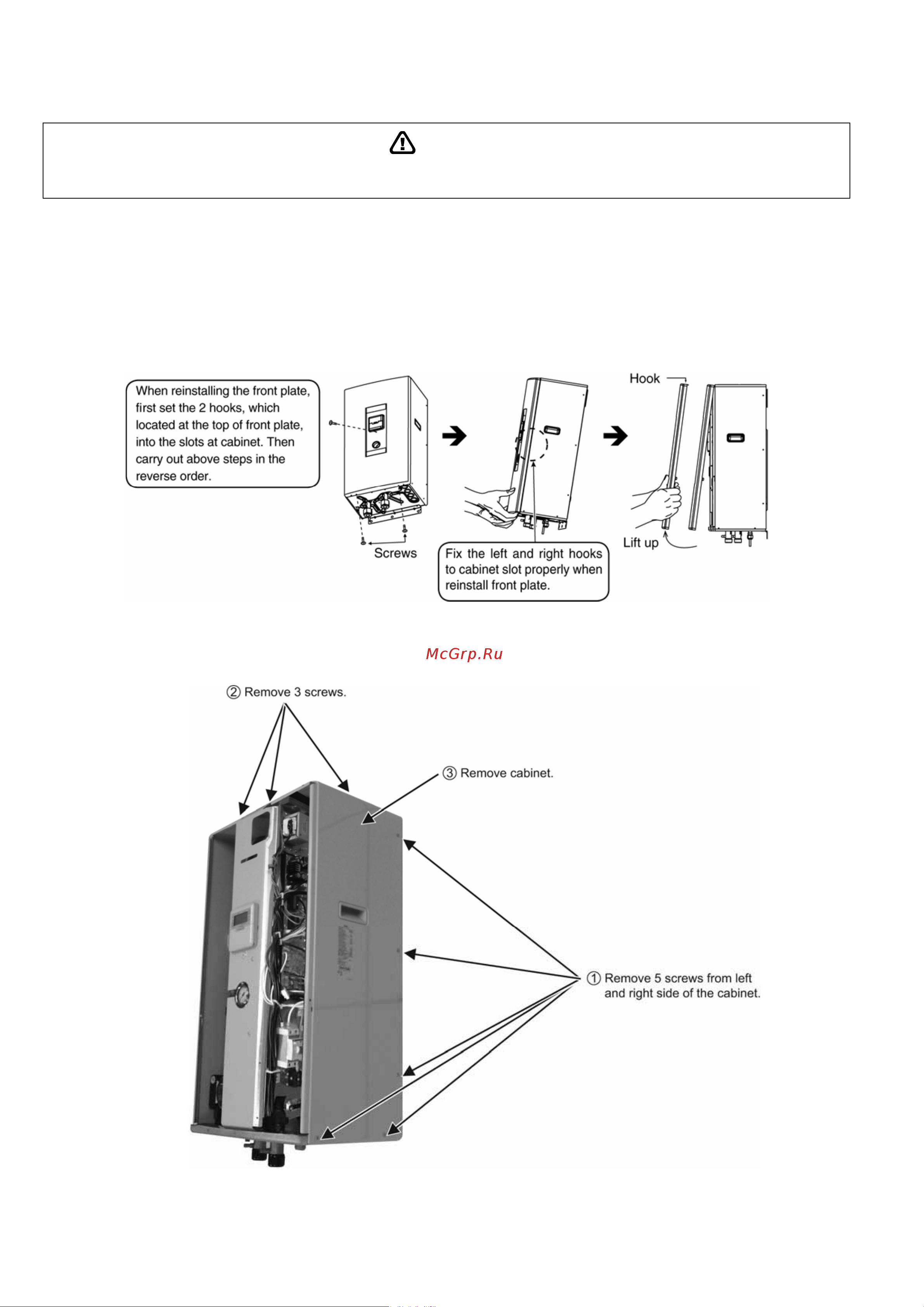 Panasonic WH-SDF16C9E8 [104/125] Disassembly and assembly instructions