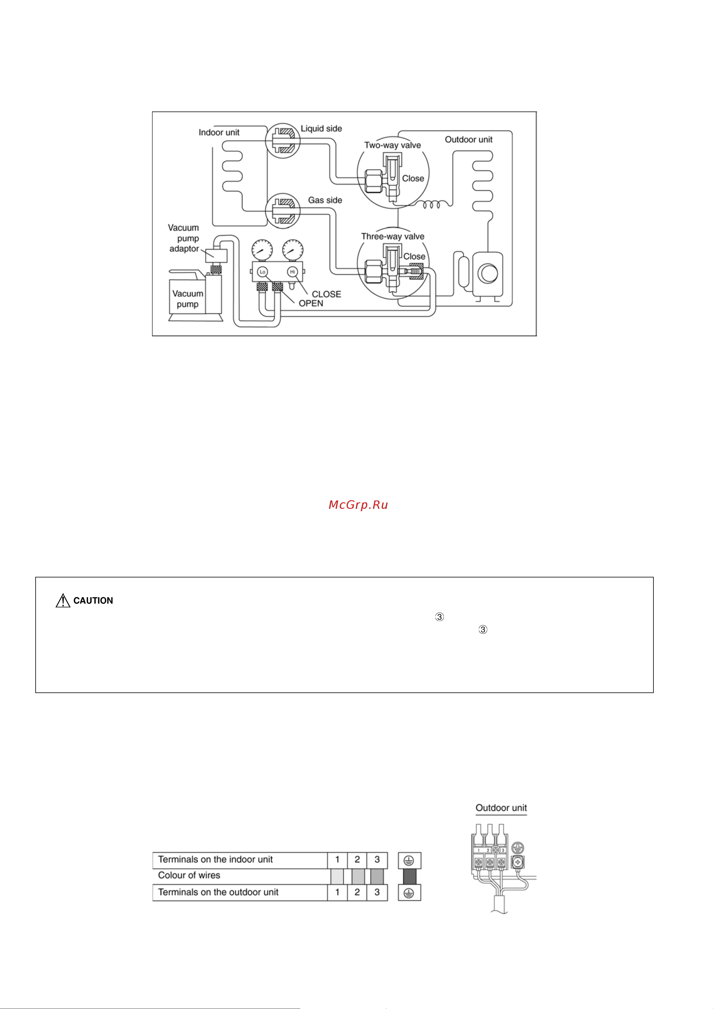 Panasonic WH-UD09CE5-A [50/146] Evacuation of the equipment