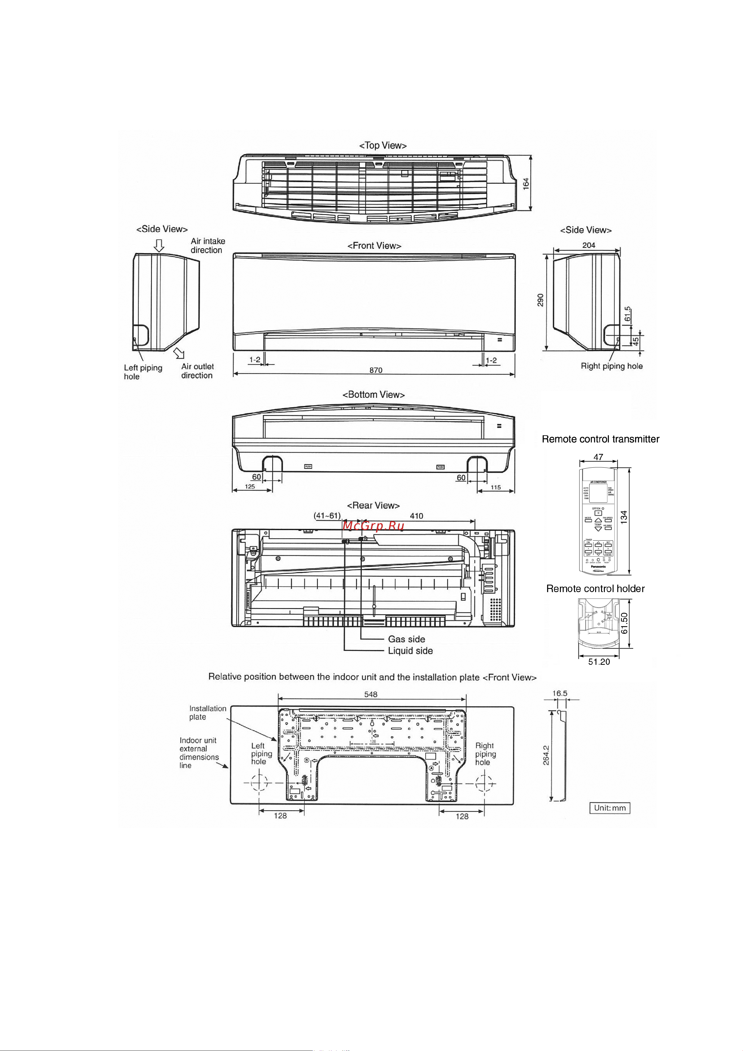 Panasonic CU-CE12LKE Сервис мануал онлайн [13/85] 626027