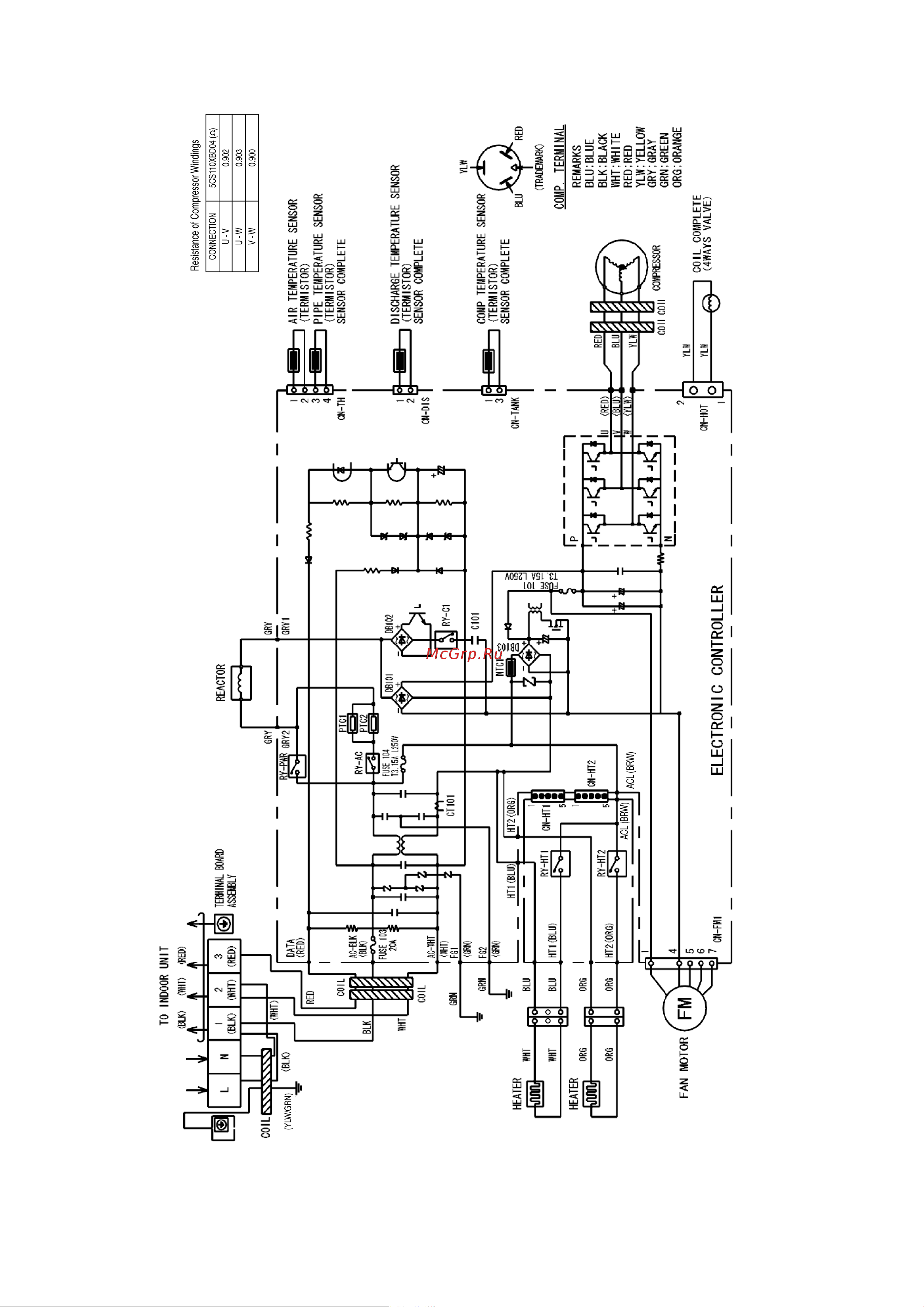 Panasonic CS-CE9LKE / CU-CE9LKE Сервис мануал онлайн [18/85] 626028