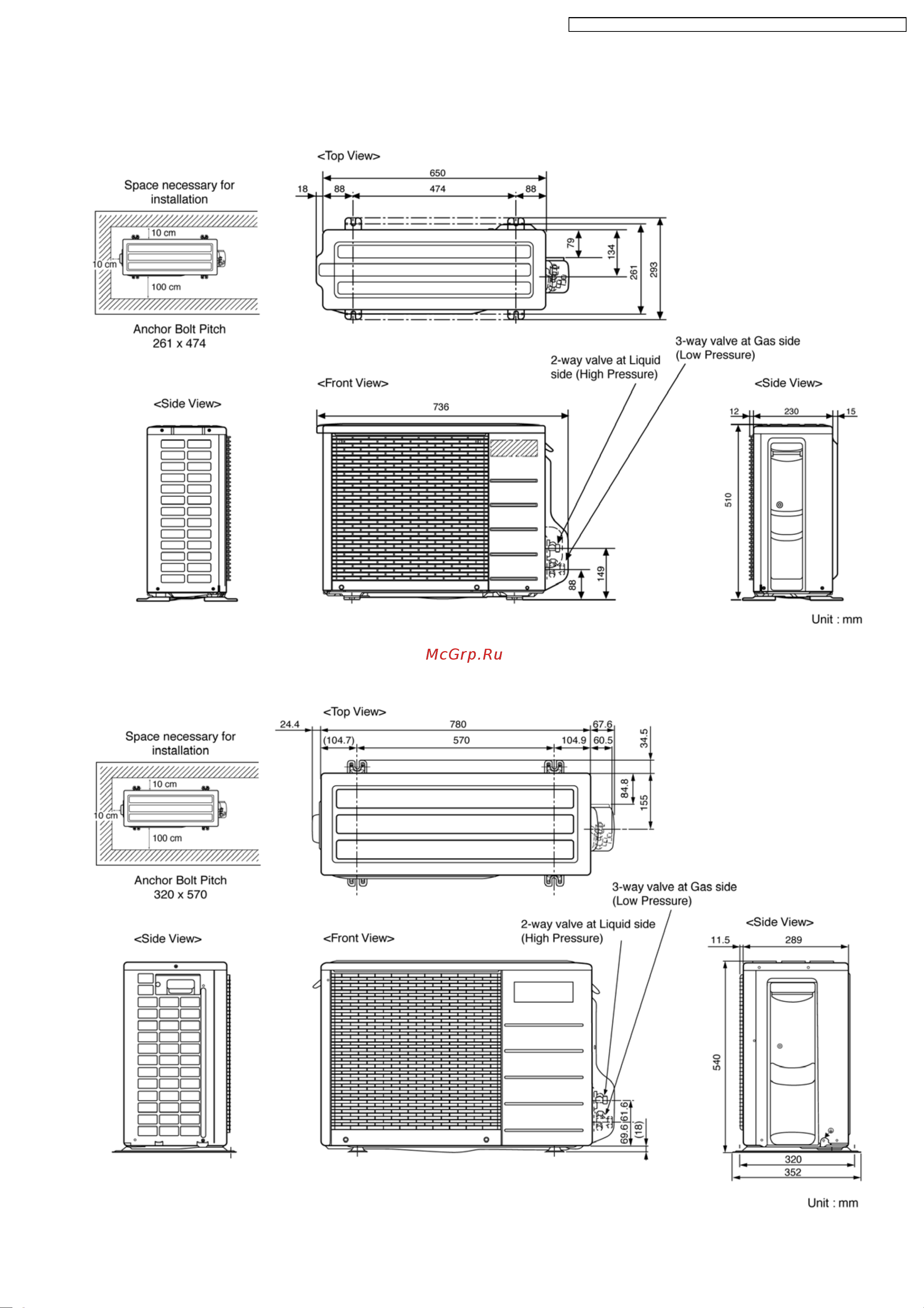Panasonic CS-A7DKD [13/88] Outdoor unit