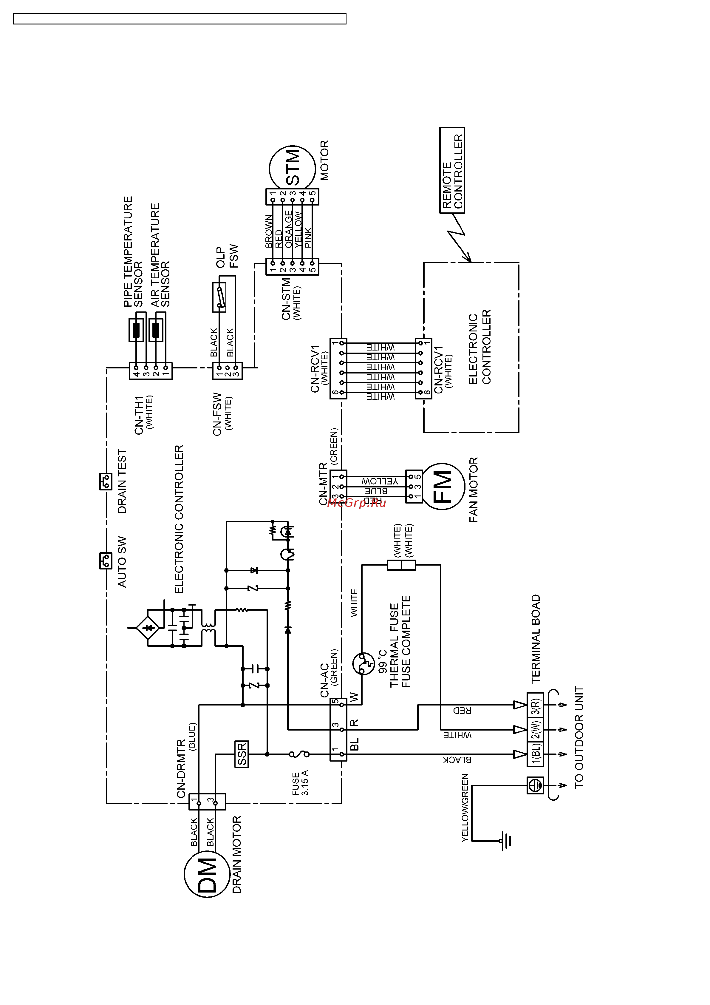 Panasonic CS-ME12CB1P [14/69] Wiring diagram