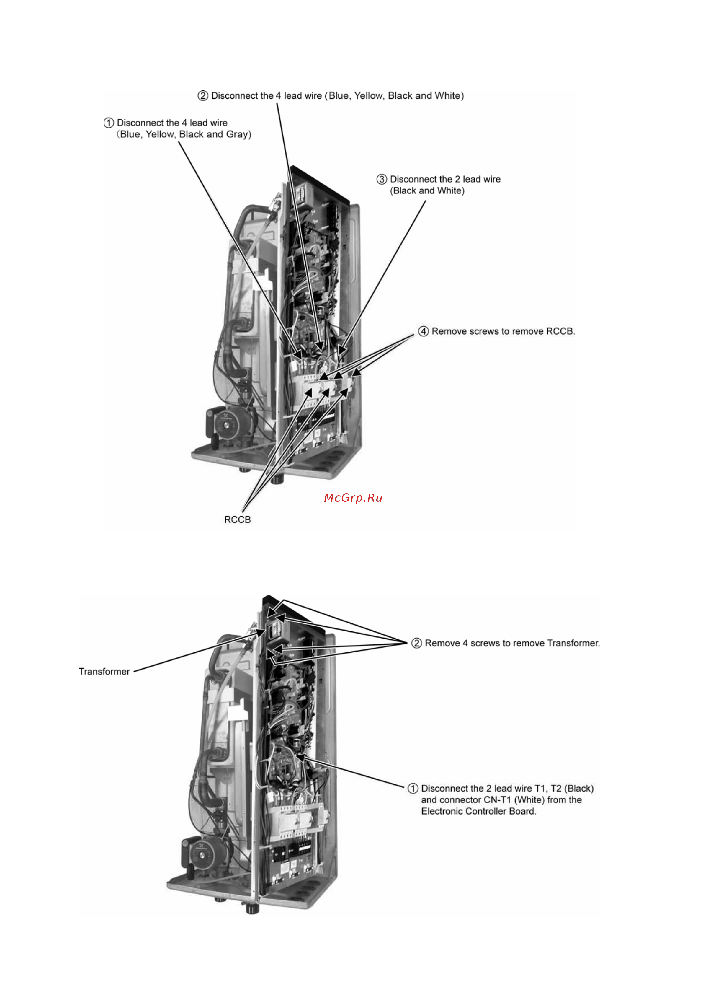 Panasonic WH-SDC14C9E8 / WH-UD14CE8 [114/141] To remove rccb