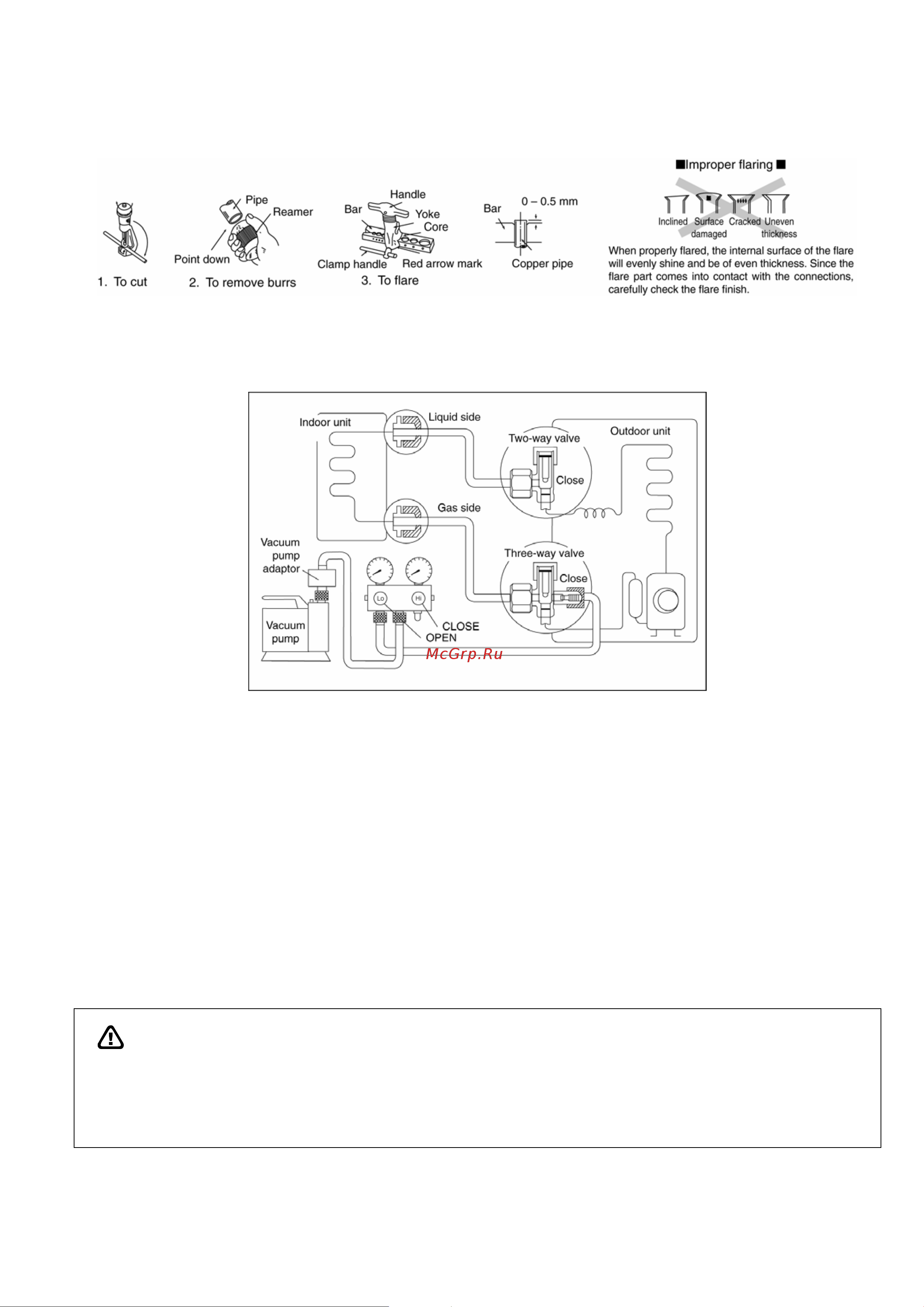 Panasonic WH-SDC14C9E8 / WH-UD14CE8 [43/141] Evacuation of the equipment