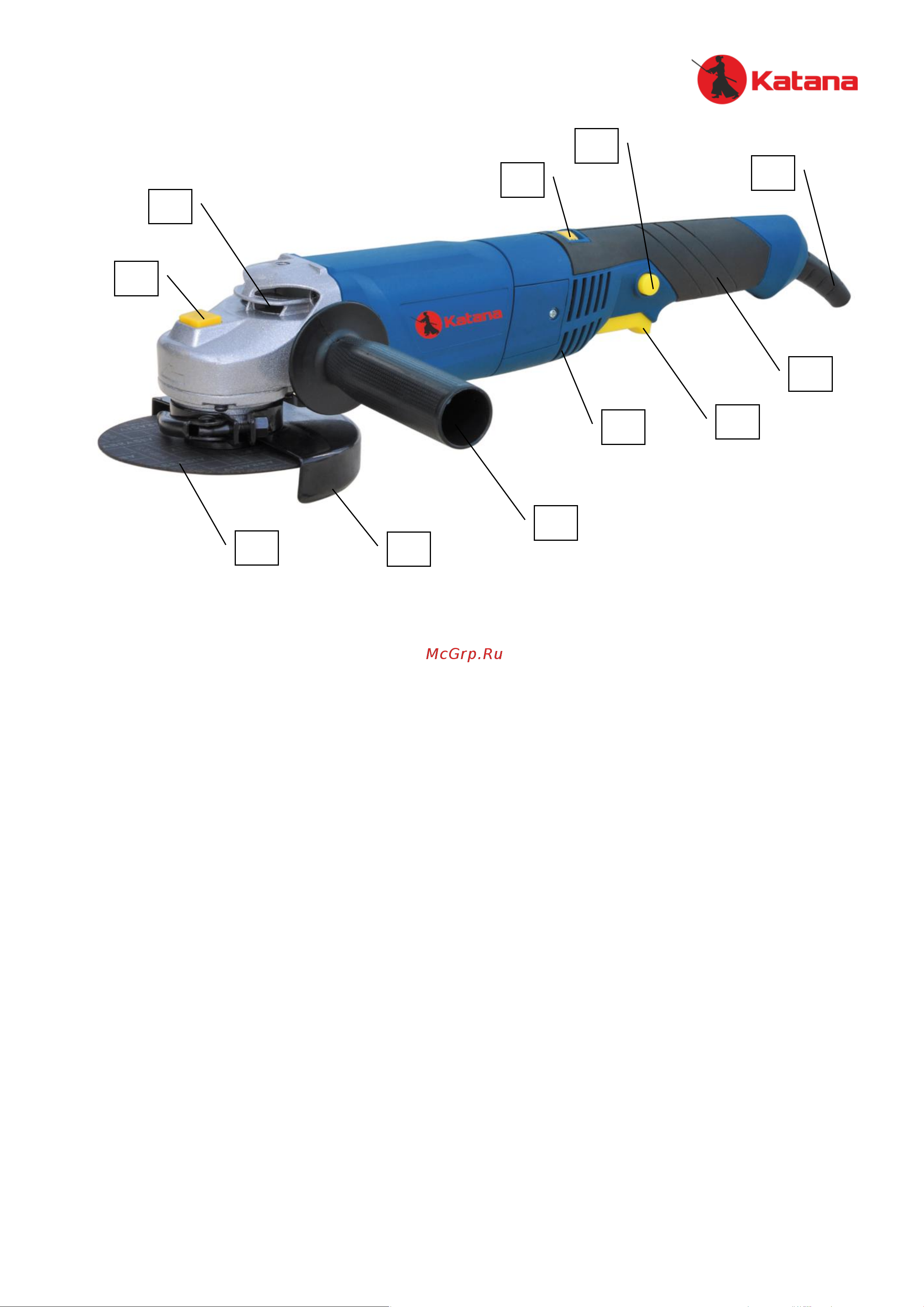 Katana BG1401 Инструкция по эксплуатации онлайн [8/26] 626147