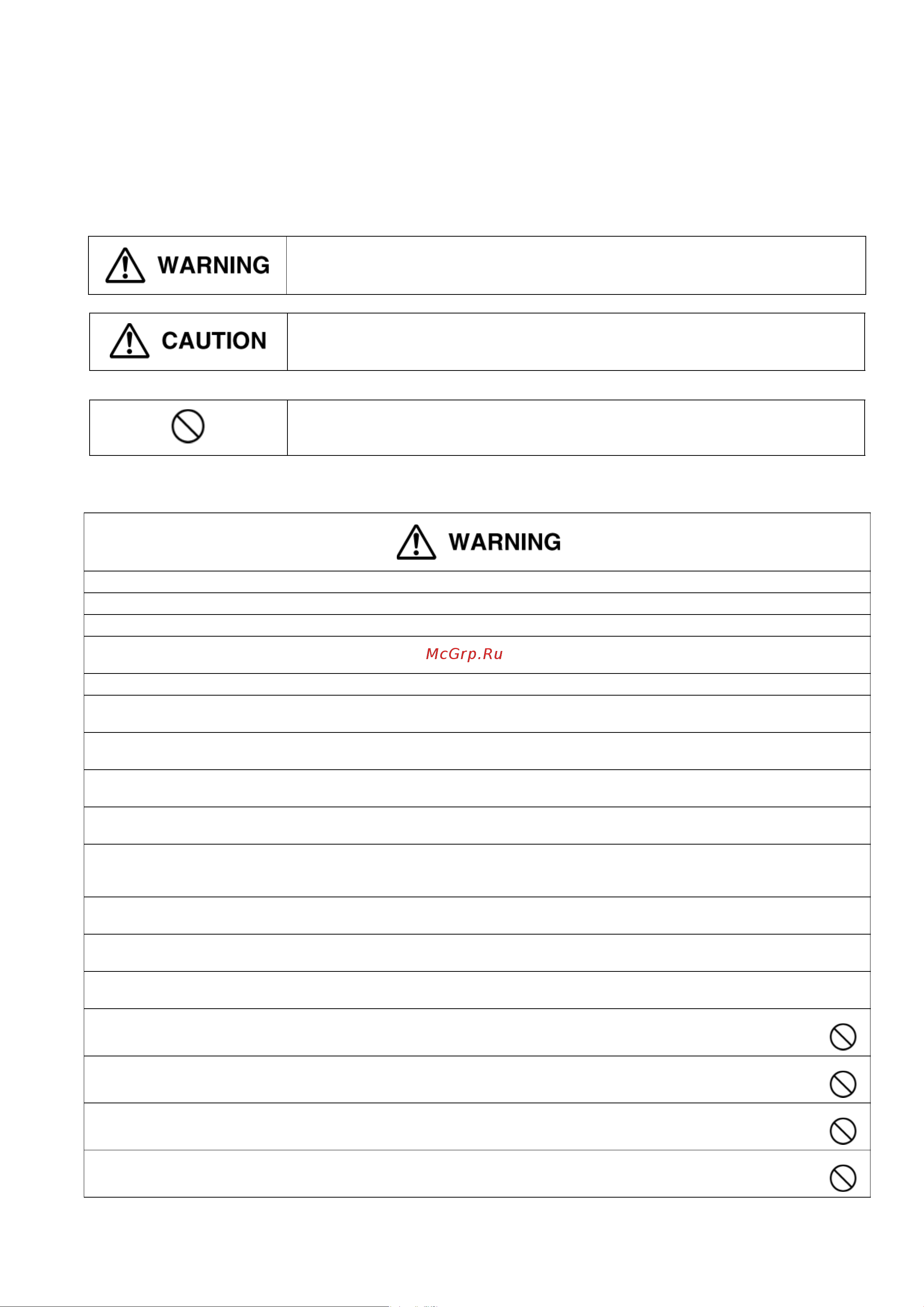 Panasonic CU-NE9LKE [3/96] Safety precautions
