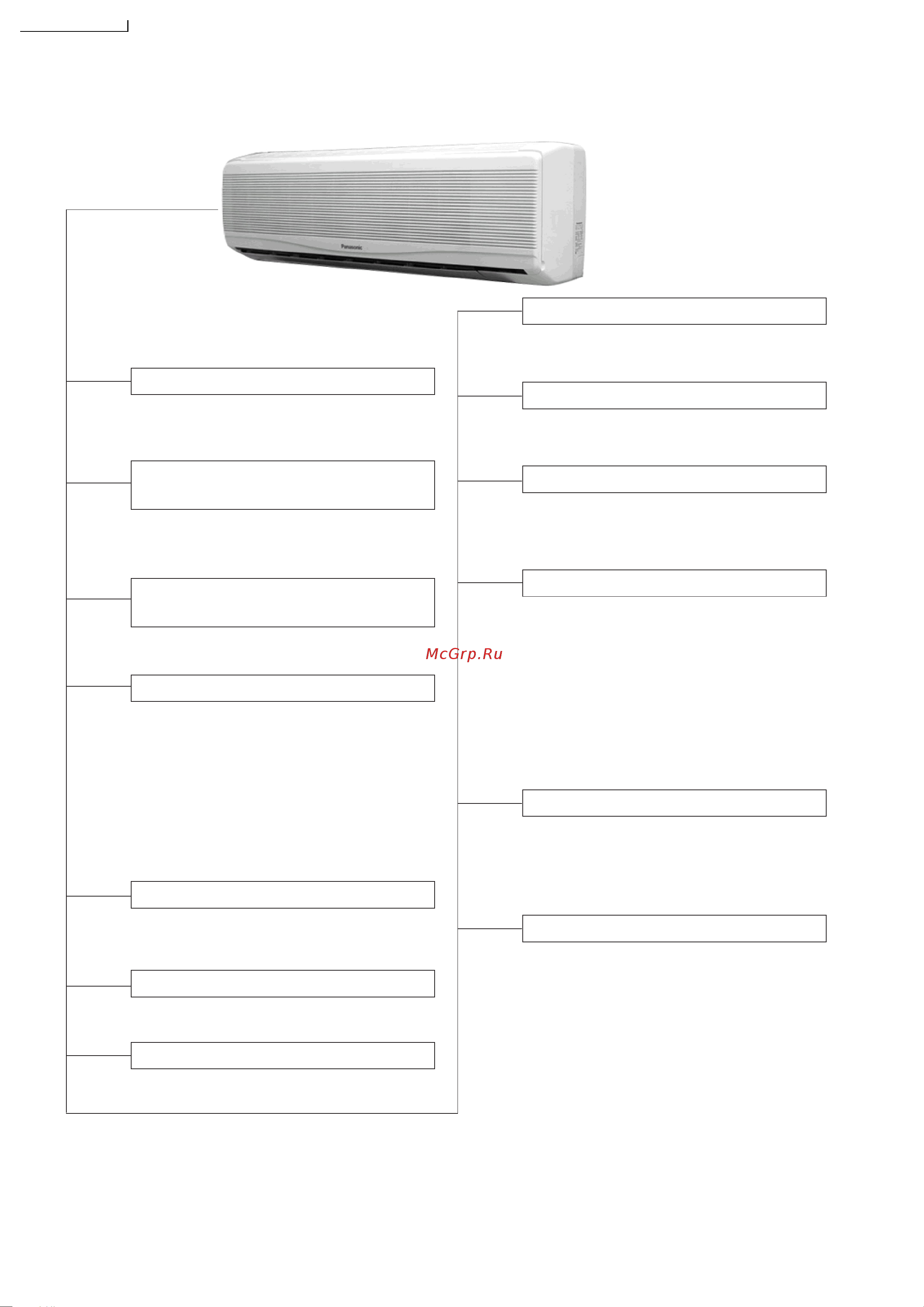 Panasonic CS-A28BKP5 / CU-A28BKP5 [4/77] Indoor unit